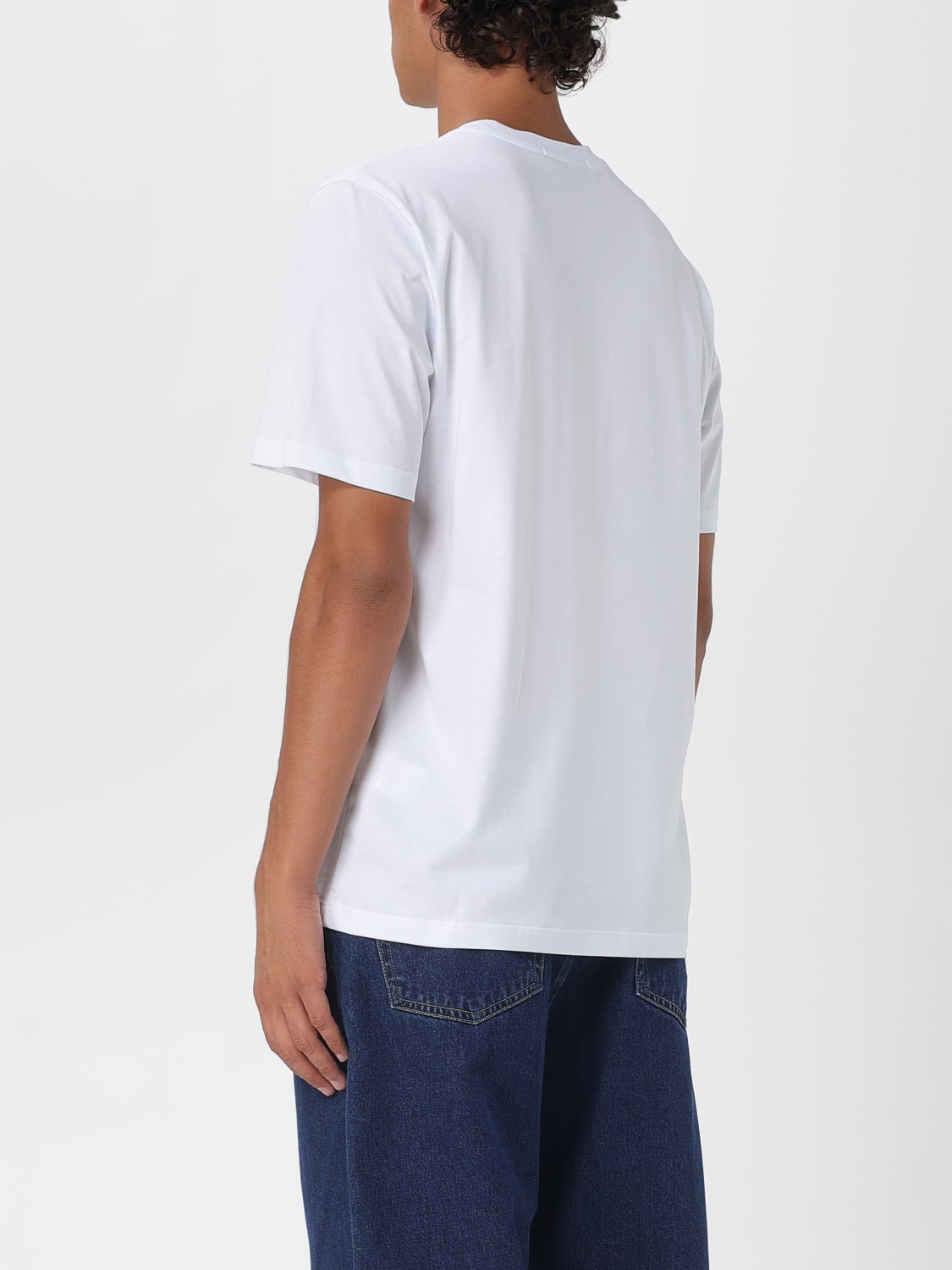 MSGM T-SHIRT: T-shirt men MSGM, White - Img 2