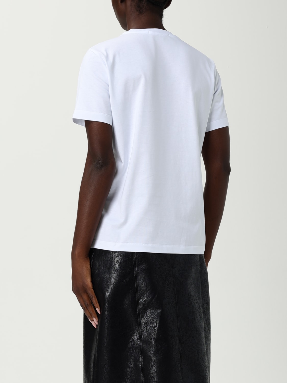 MSGM T-SHIRT: T-shirt woman MSGM, White - Img 2