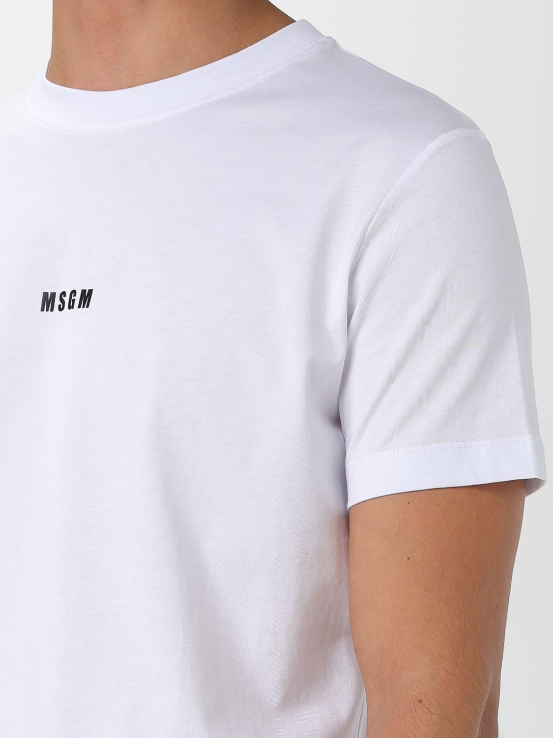 Tシャツ・カットソー MSGM Woman T-Shirt White 2000MDM500200002 01 MSGM: T-shirt woman - White | MSGM t-shirt 2000MDM500200002