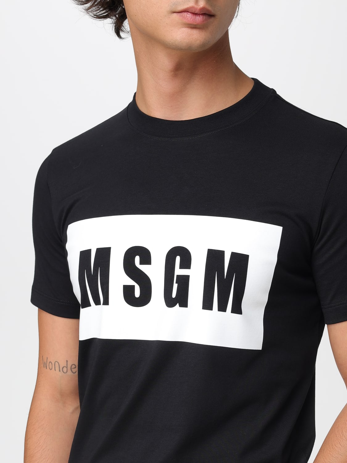 MSGM T-SHIRT: T-shirt woman MSGM, Black - Img 3