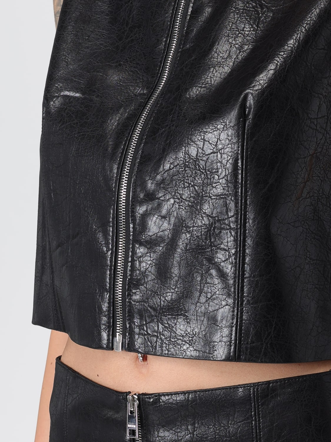 MSGM TOP: Blazer woman MSGM, Black - Img 4