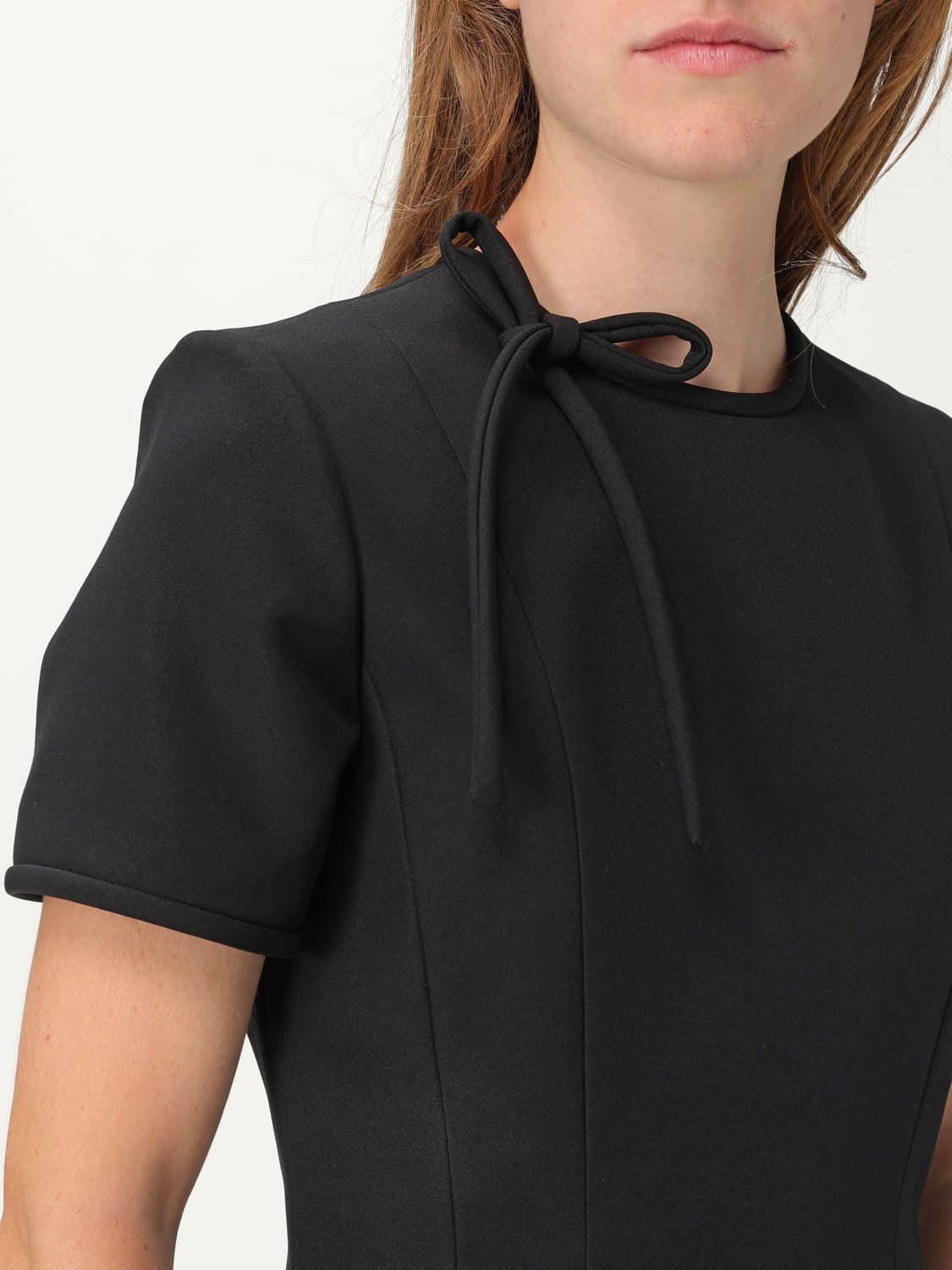 MSGM ROBE: Robes femme MSGM, Noir - Img 3