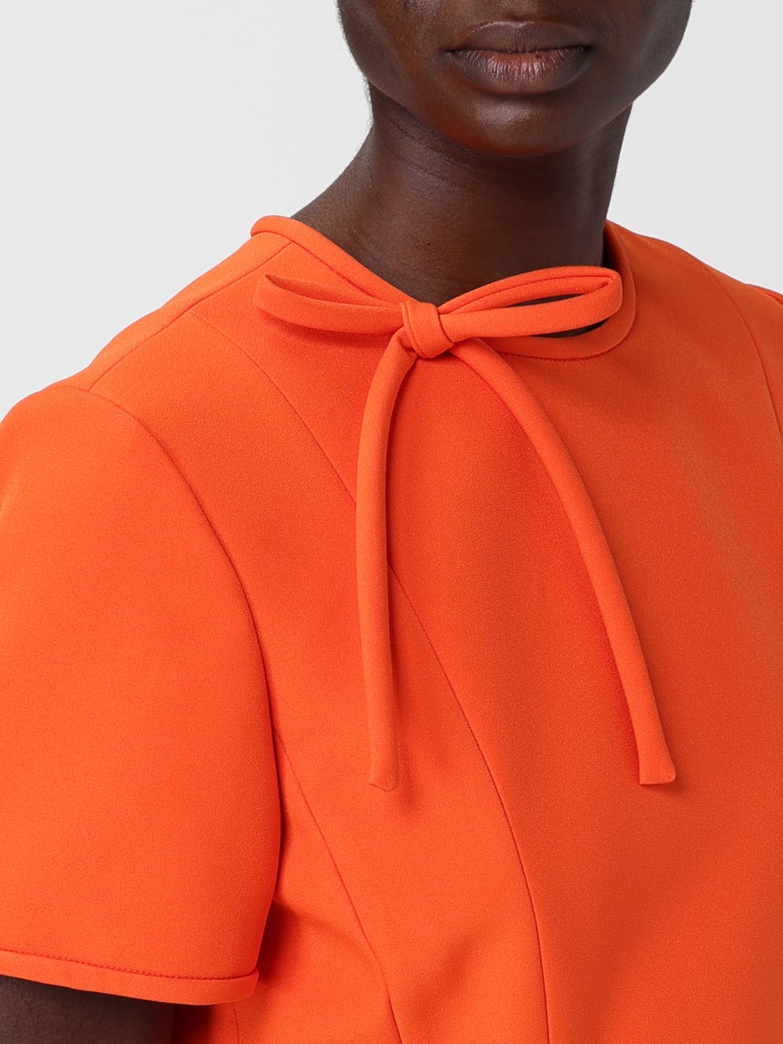 MSGM ROBE: Robes femme MSGM, Orange - Img 4