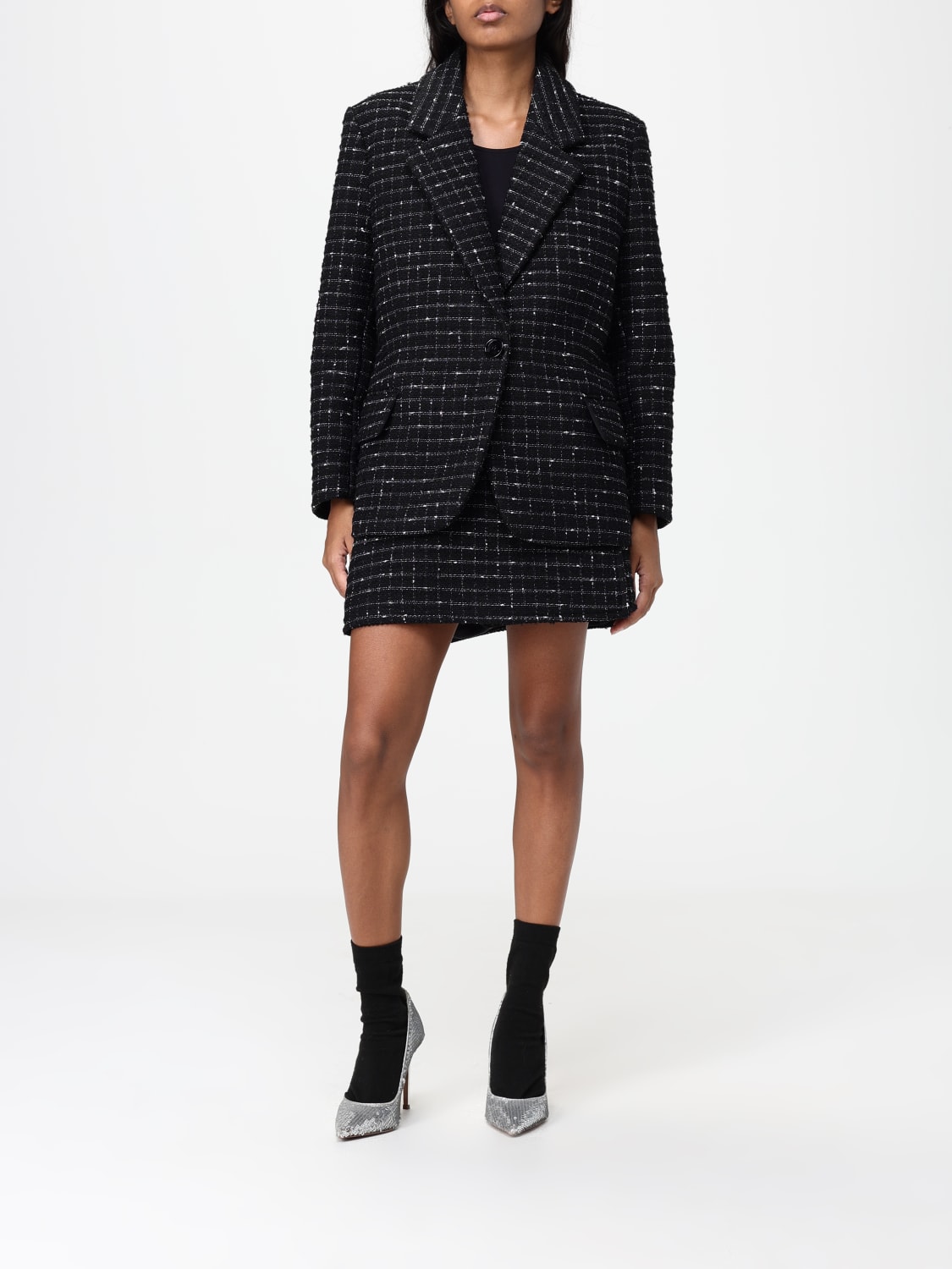 MSGM JACKET: Blazer woman MSGM, Black - Img 2