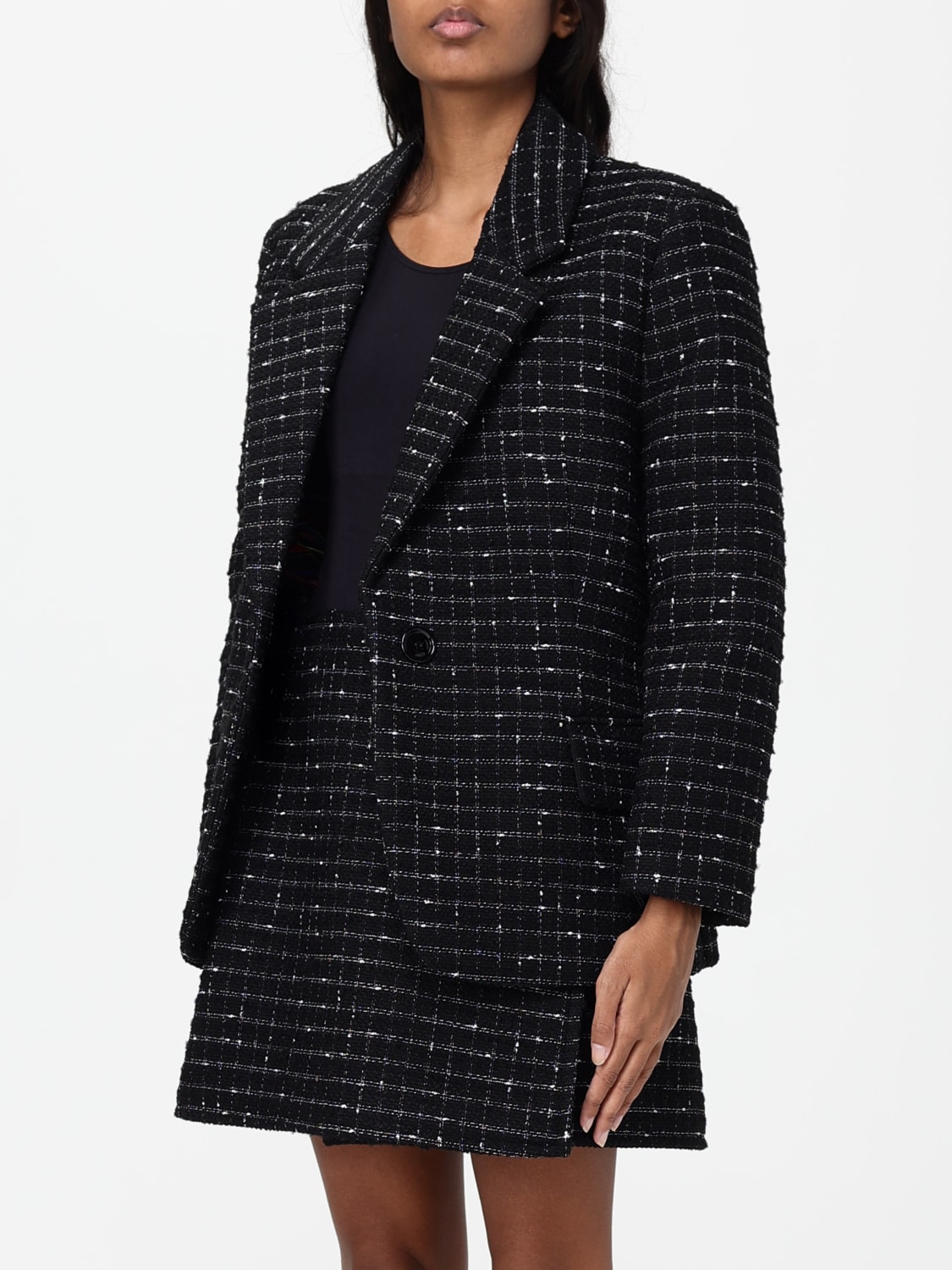 MSGM JACKET: Blazer woman MSGM, Black - Img 4