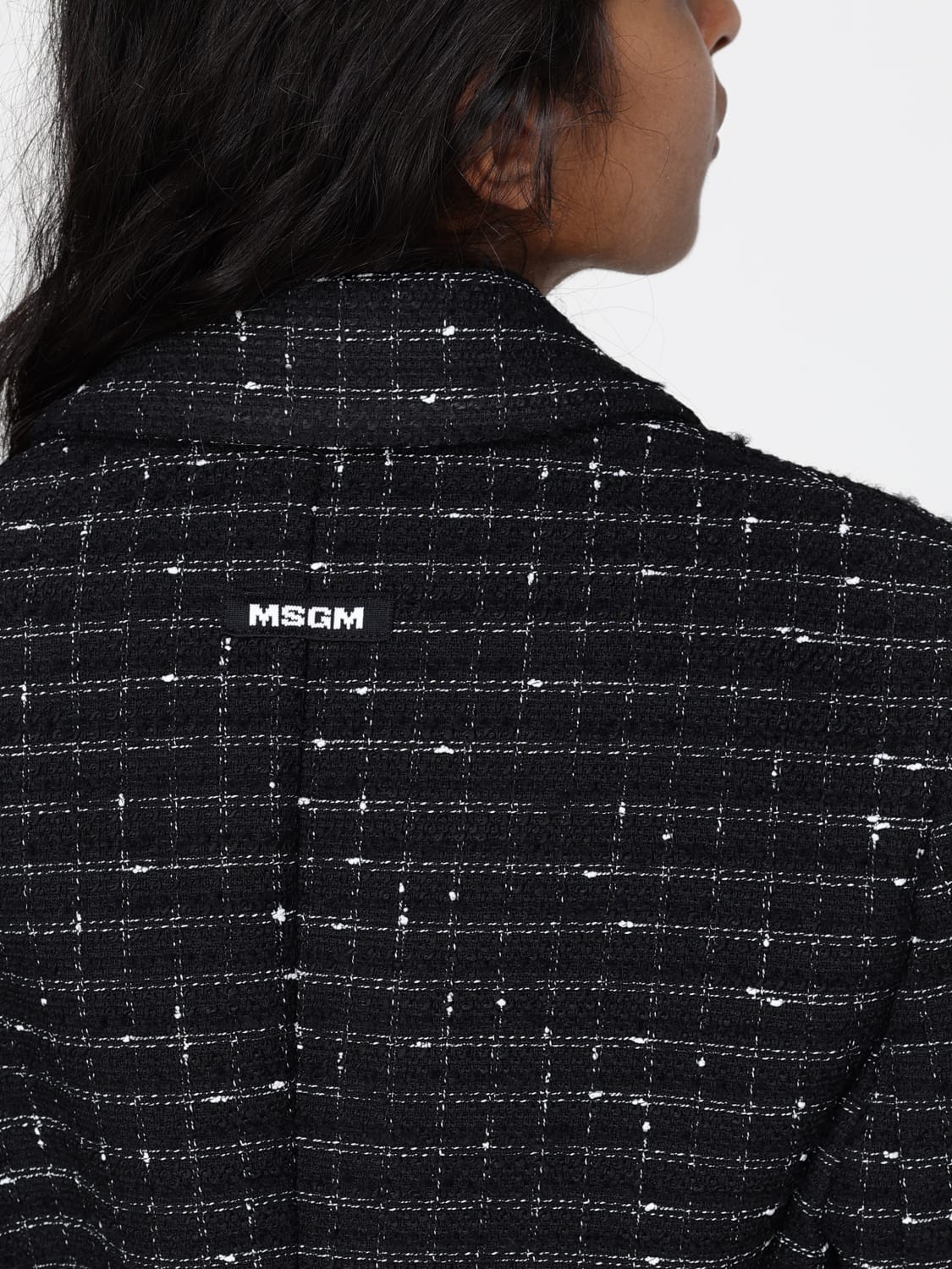 MSGM JACKET: Blazer woman MSGM, Black - Img 5