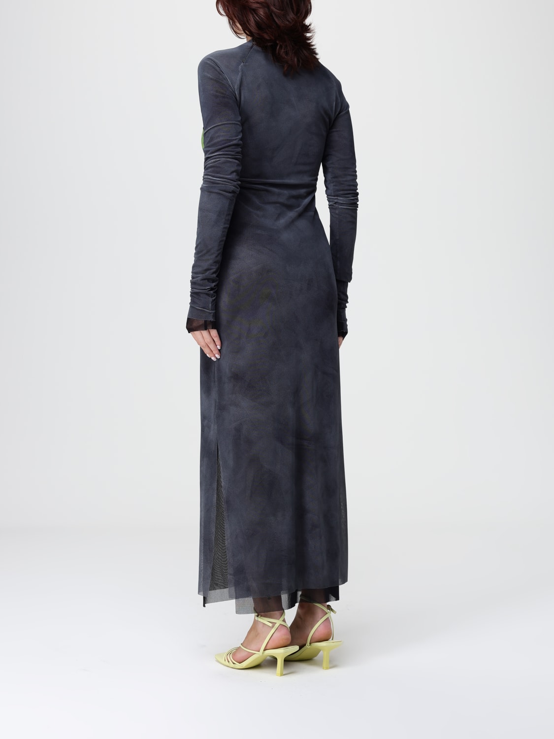 MSGM ROBE: Robes femme MSGM, Anthracite - Img 2