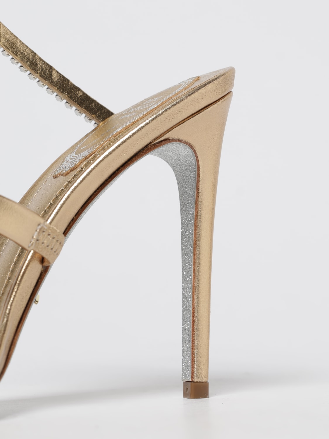 RENE CAOVILLA SANDALES À TALONS: Chaussures femme Rene Caovilla, Or - Img 4