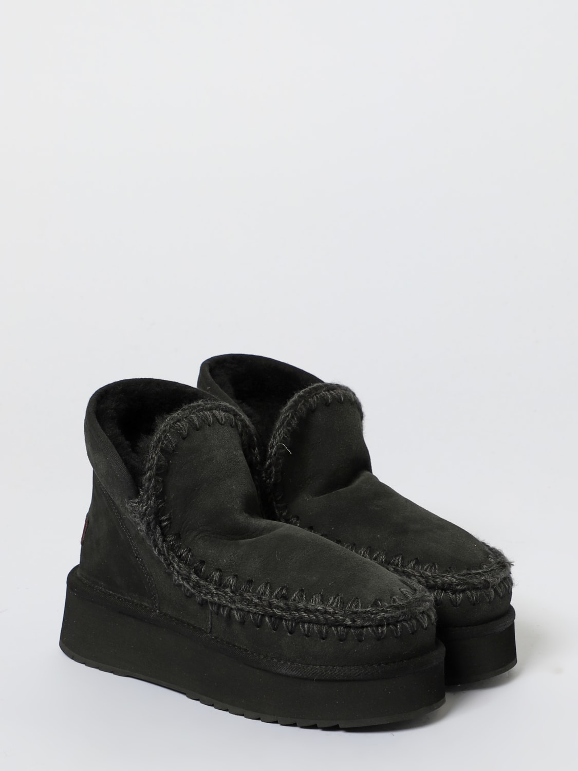 MOU BOOTS: Shoes woman Mou, Black - Img 2