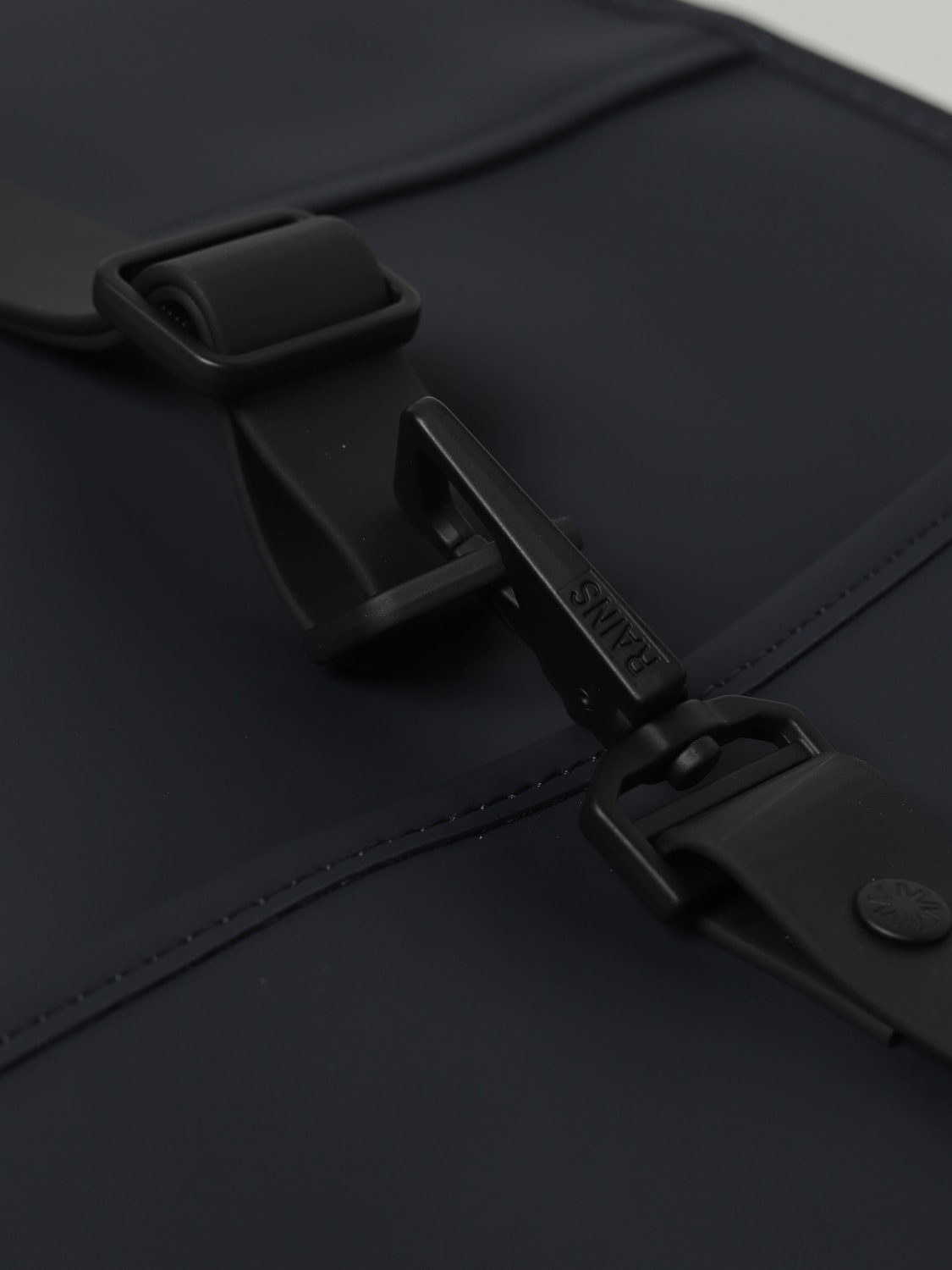 RAINS ZAINO: Zaino Puffed Backpack Min Rains, Blue Navy - Img 3