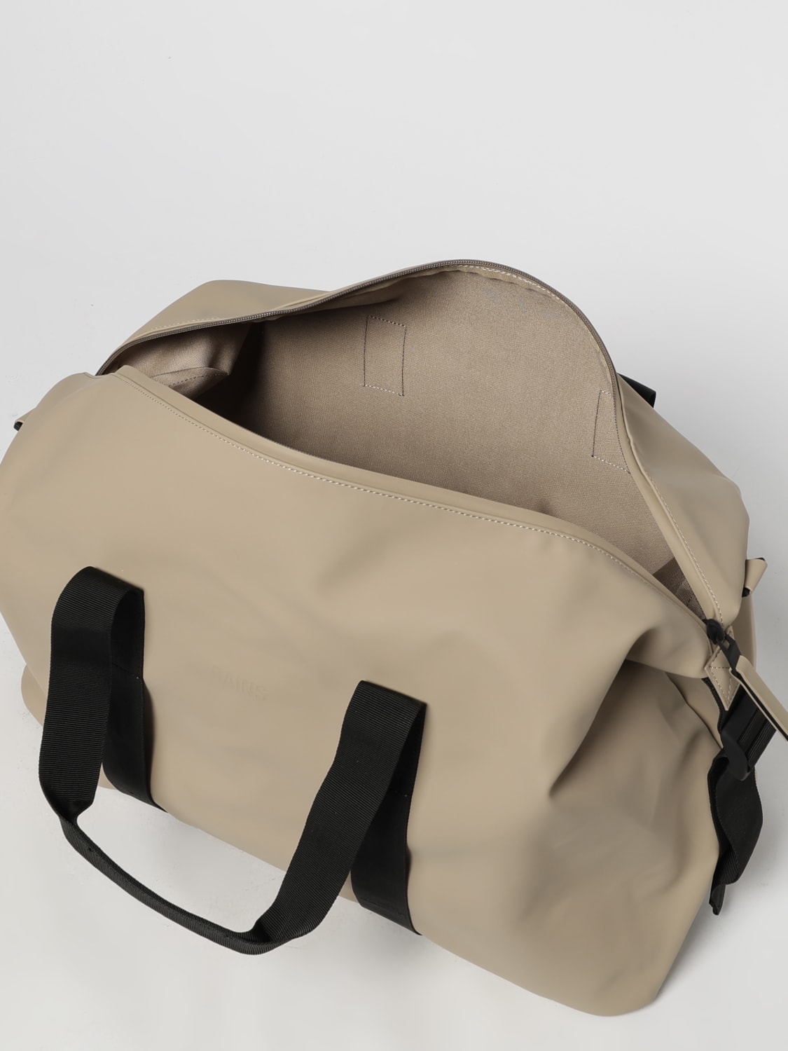 RAINS VALIGIA: Borsone Hilo Weekend Bag Rains, Beige - Img 4
