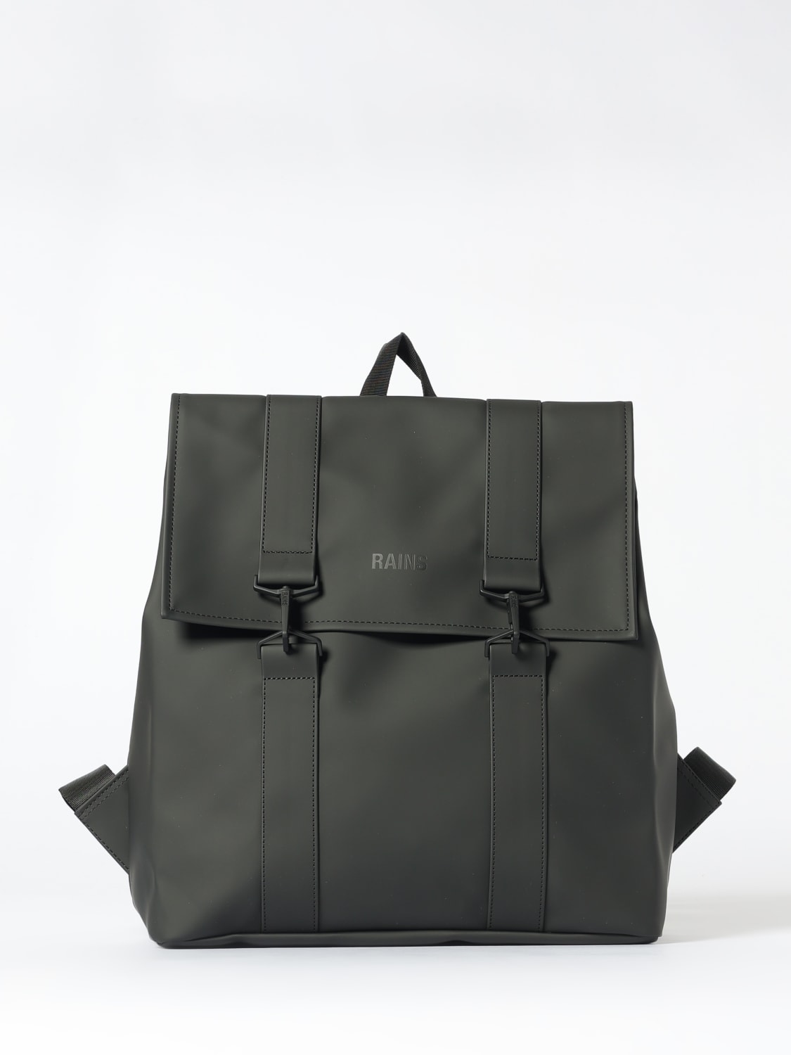 RAINS ZAINO: Zaino MSN 21 L Rains in PES , Nero - Img 1