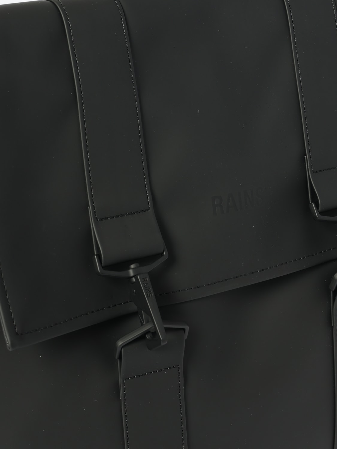 RAINS ZAINO: Zaino MSN 21 L Rains in PES , Nero - Img 3