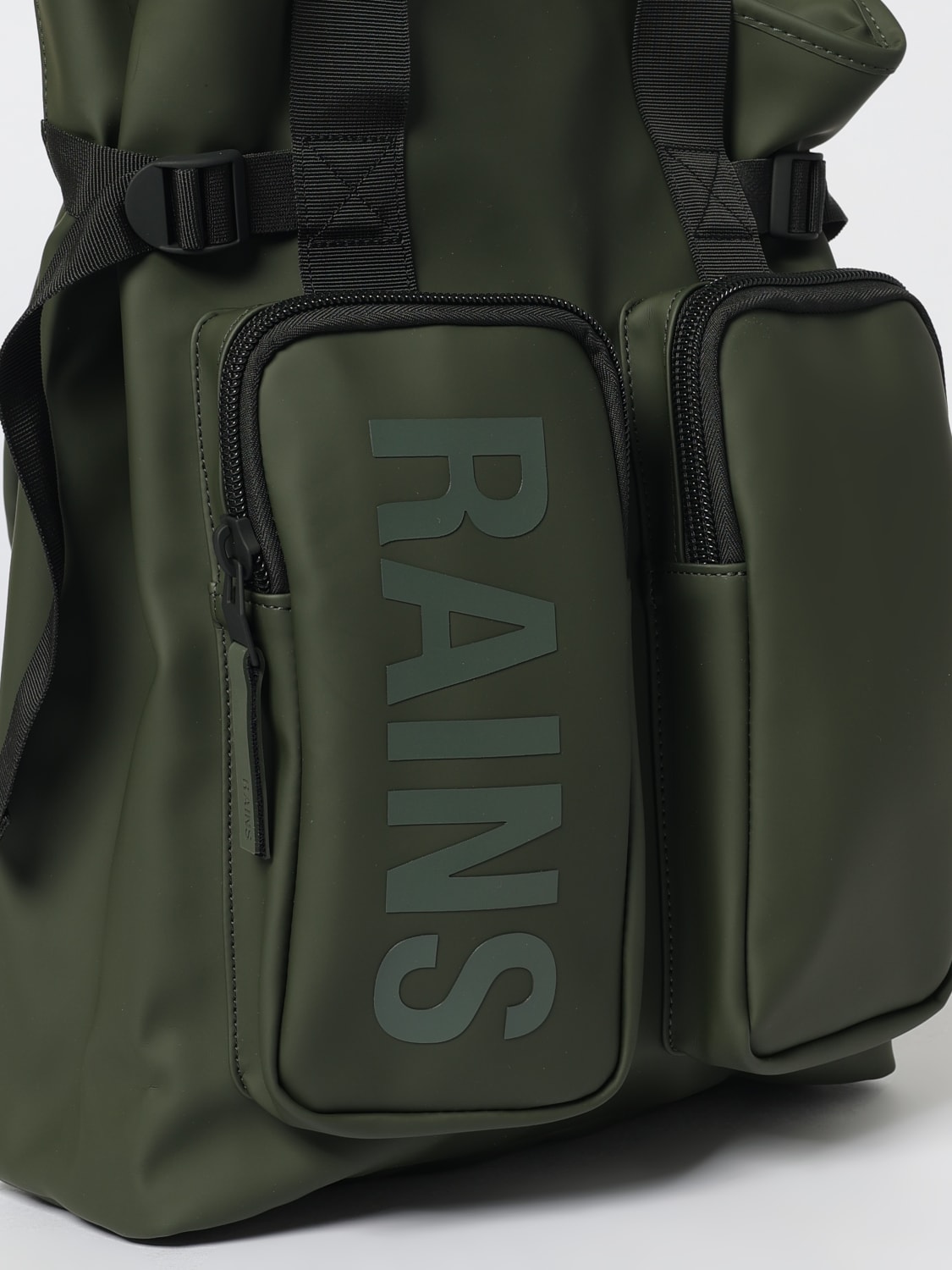 RAINS BACKPACK: Bags men Rains, Green - Img 3