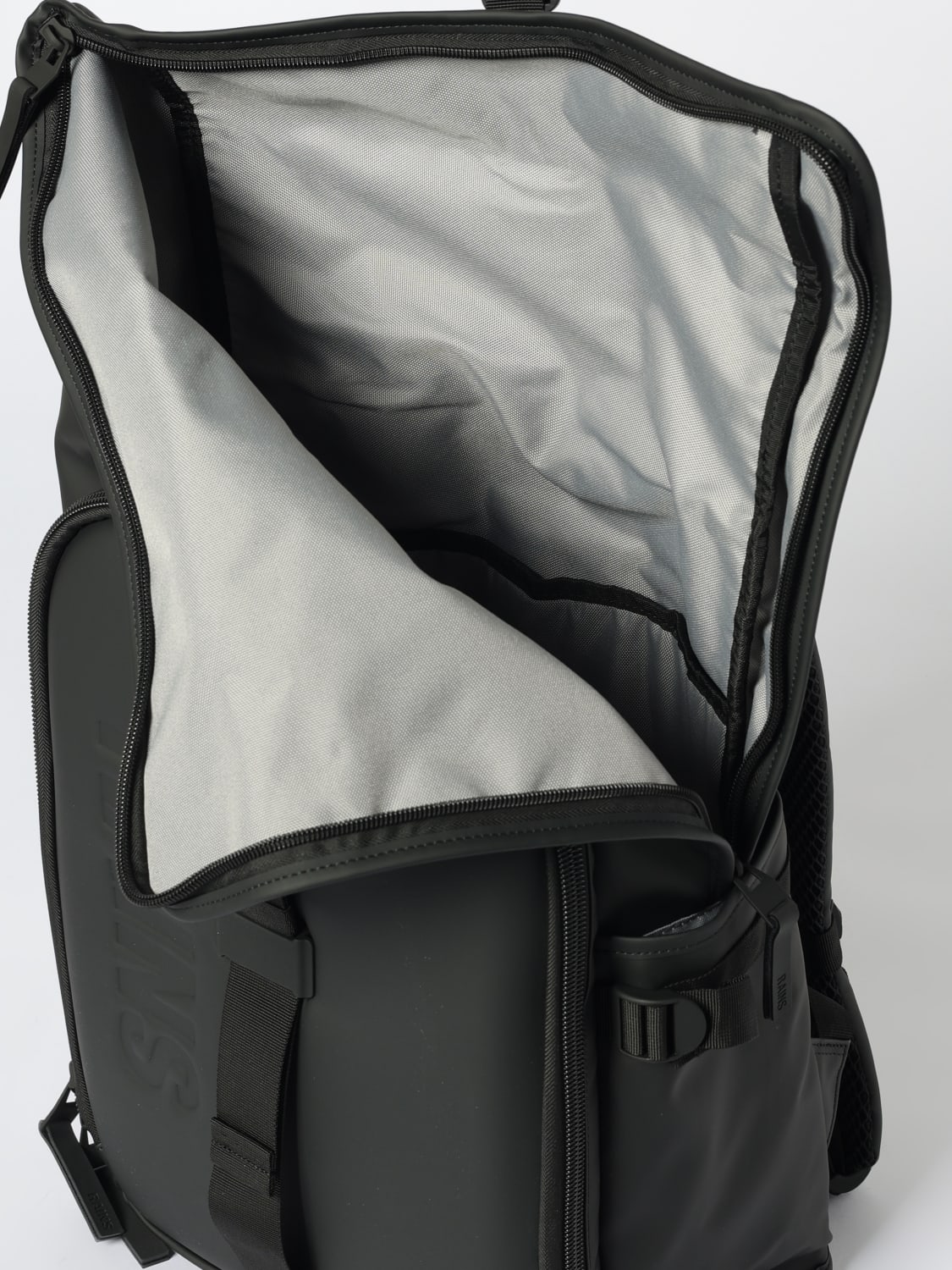 RAINS RUCKSACK: Tasche herren Rains, Schwarz - Img 4