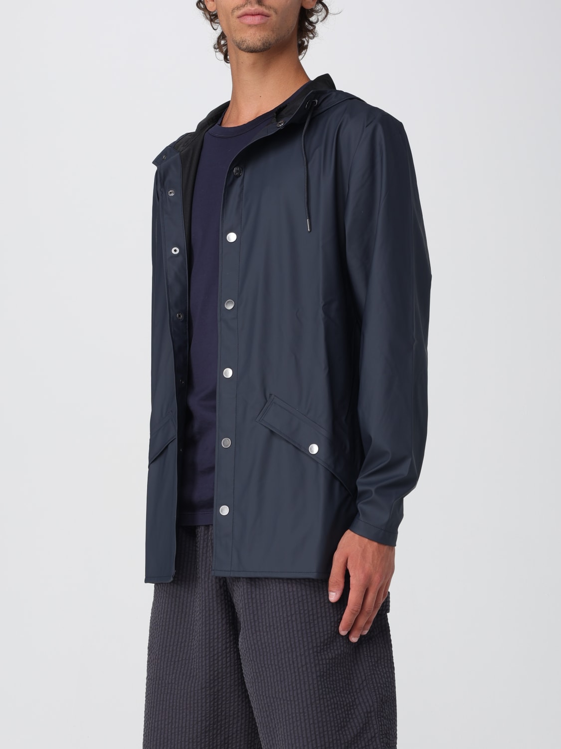 RAINS JACKE: Jacke herren Rains, Navy - Img 3