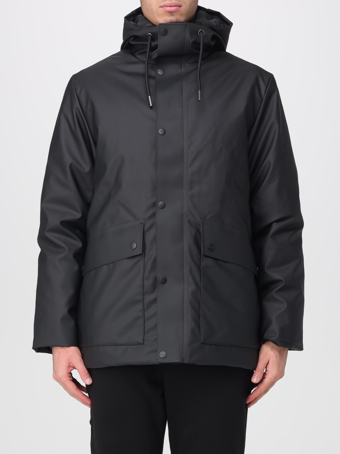 RAINS CHAQUETA: Chaqueta hombre Rains, Negro - Img 1