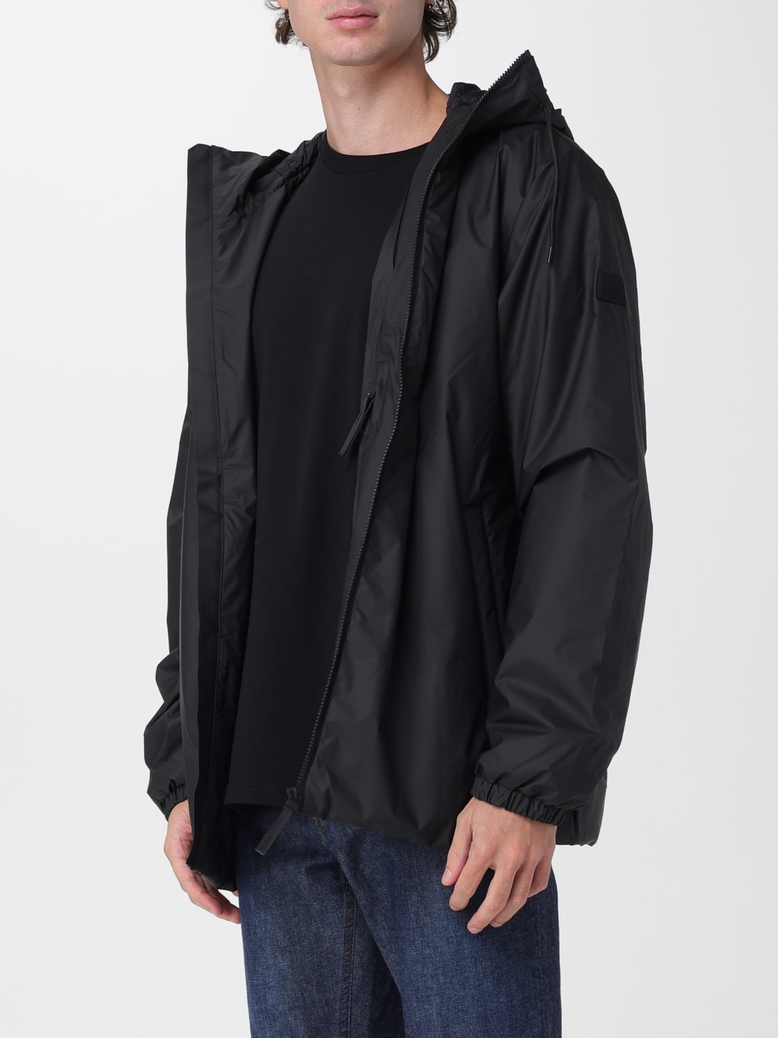 RAINS JACKET: Jacket men Rains, Black - Img 3
