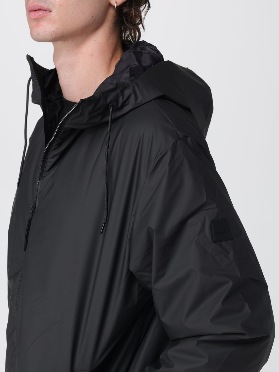 RAINS JACKET: Jacket men Rains, Black - Img 4