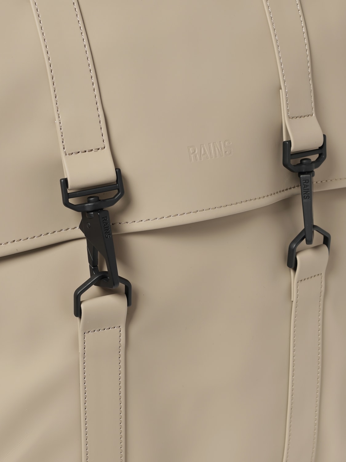 RAINS BACKPACK: Shoulder bag woman Rains, Beige - Img 3