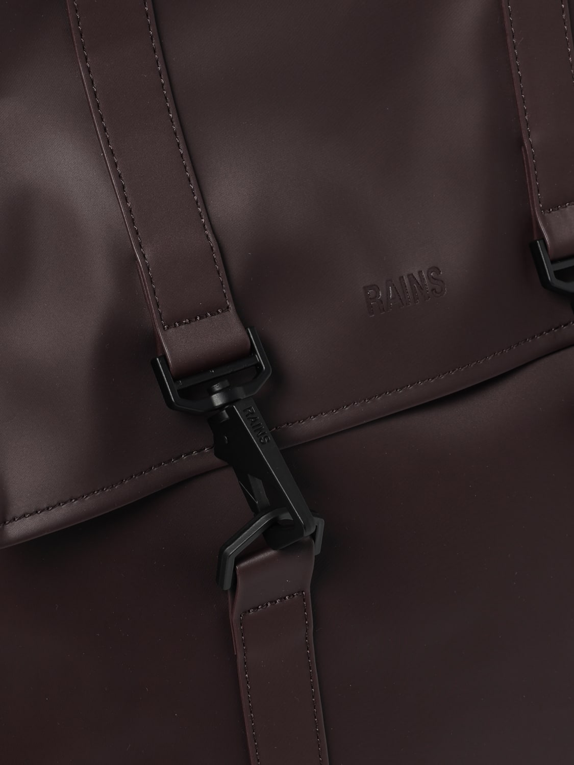 RAINS RUCKSACK: Schultertasche damen Rains, Burgunderrot - Img 3