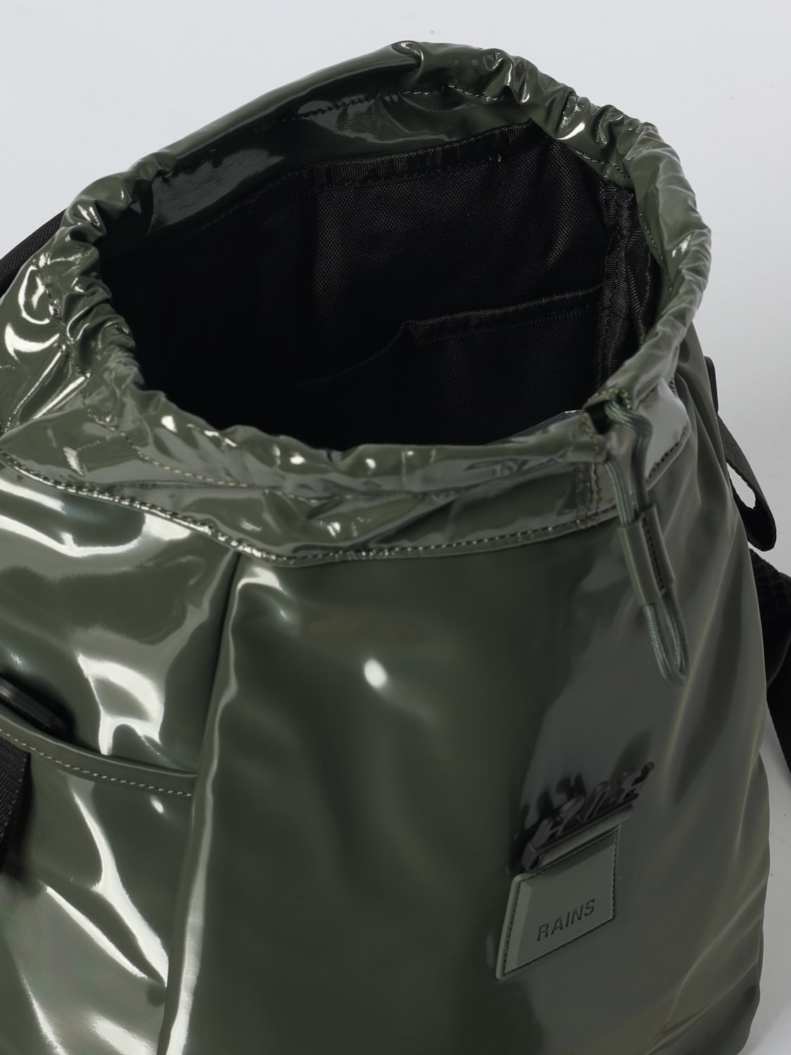 RAINS BACKPACK: Shoulder bag woman Rains, Green - Img 4