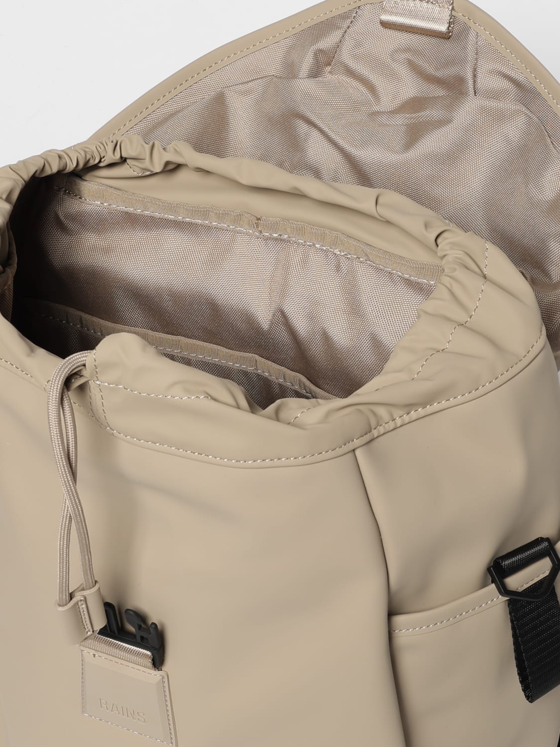 RAINS RUCKSACK: Schultertasche damen Rains, Beige - Img 4