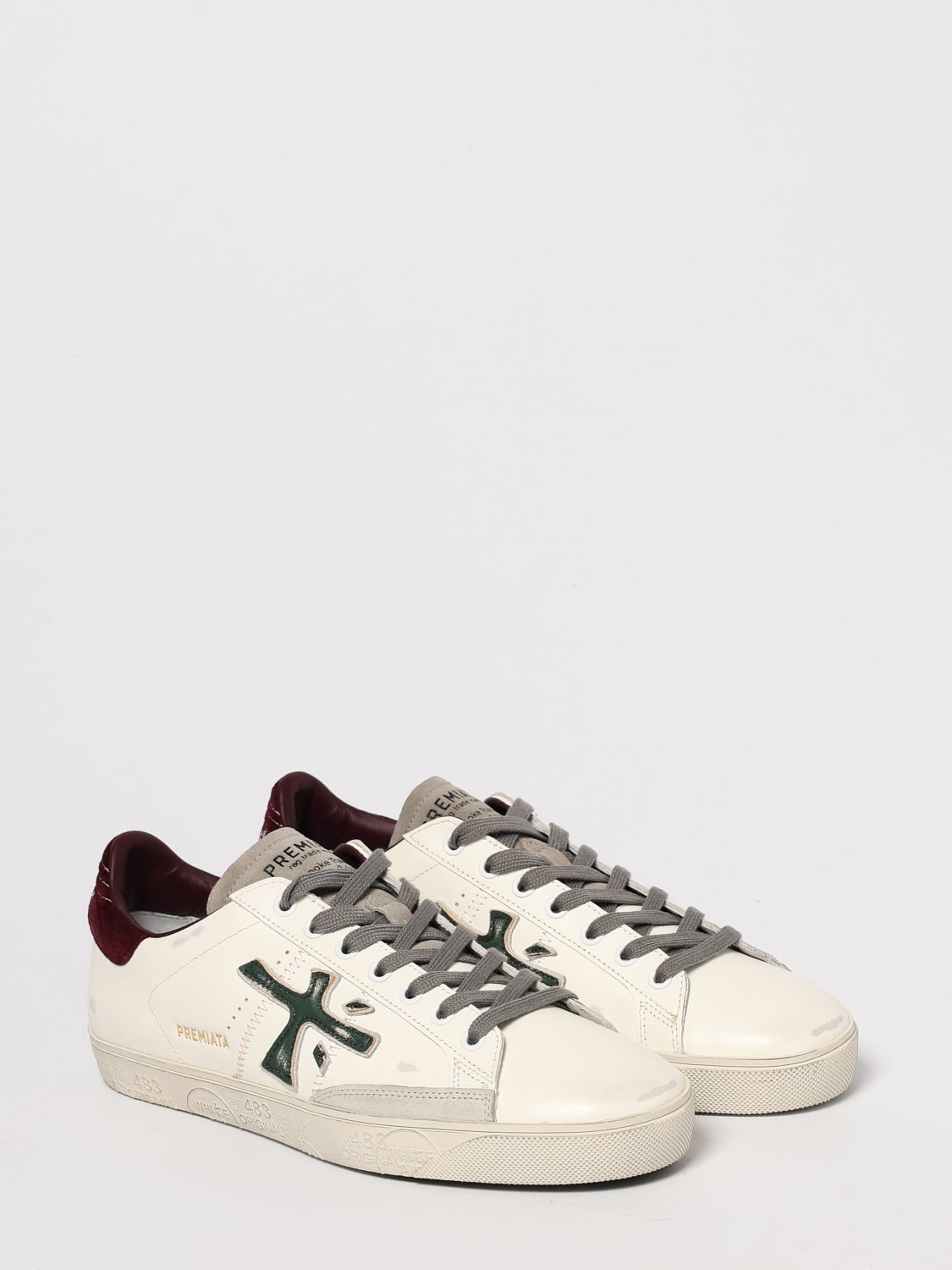 PREMIATA SNEAKERS: Sneakers herren Premiata, Weiß - Img 2