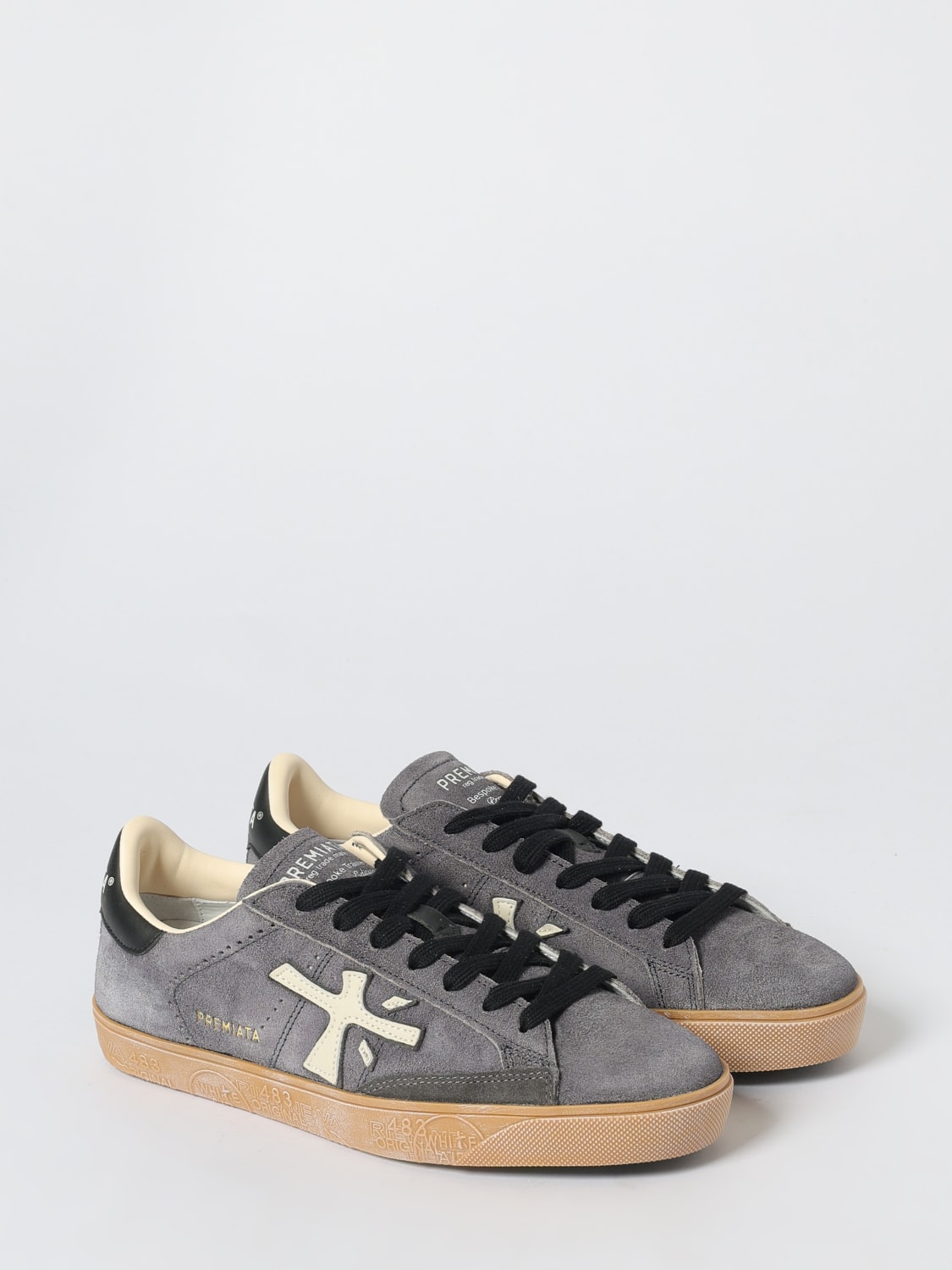 PREMIATA 运动鞋: 运动鞋 男士 Premiata, 蓝色 - Img 2