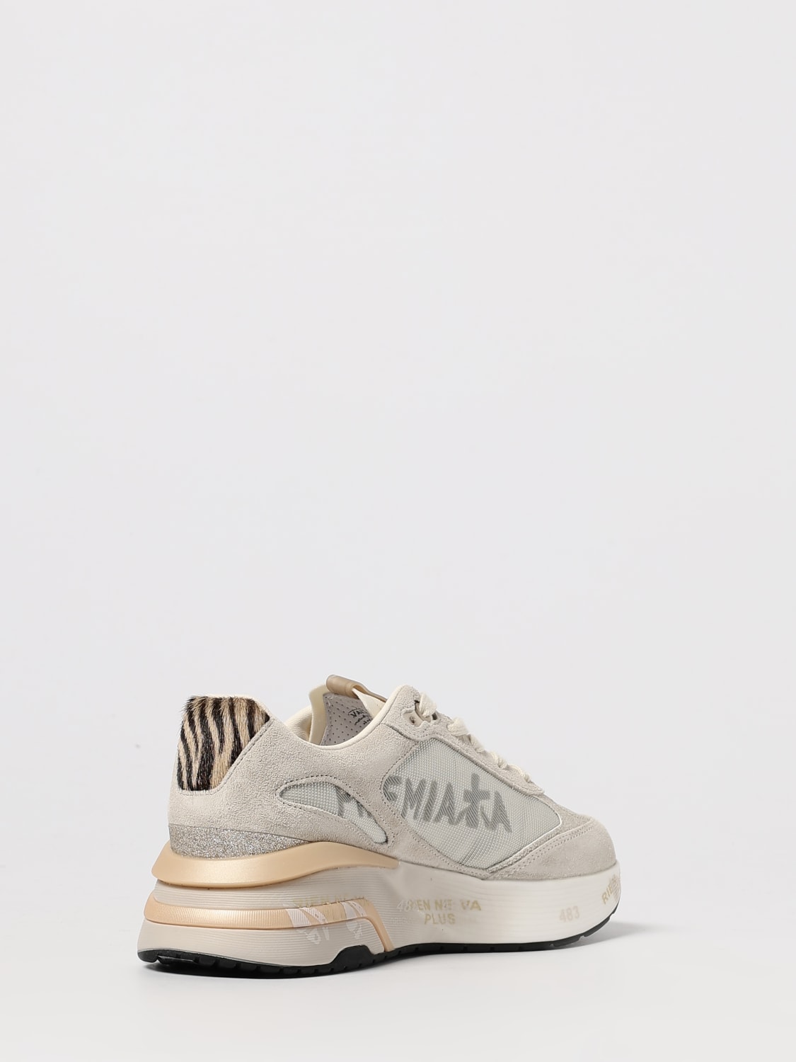 PREMIATA ZAPATILLAS: Zapatillas mujer Premiata, Beige - Img 3