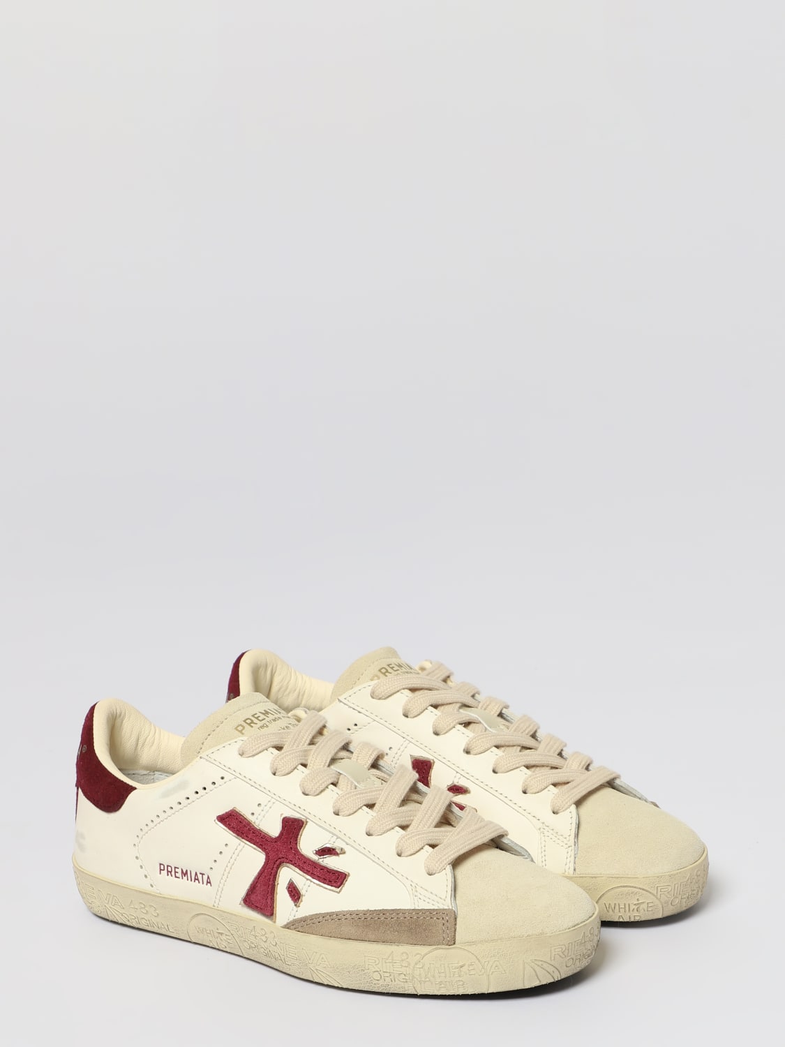 PREMIATA ZAPATILLAS: Zapatillas mujer Premiata, Mantequilla - Img 2