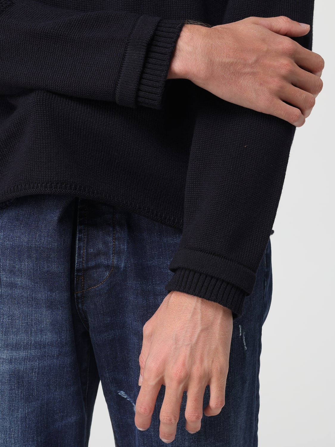 PREMIATA PULLOVER: Pullover herren Premiata, Blau - Img 3