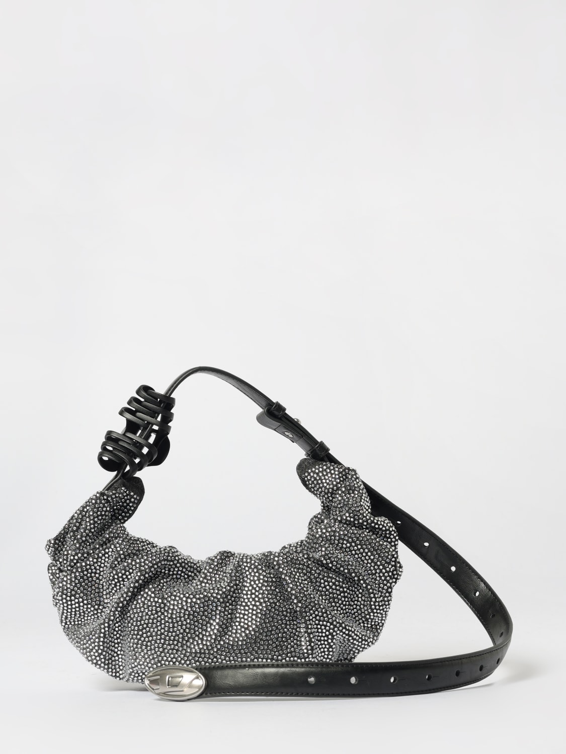 DIESEL SHOULDER BAG: Shoulder bag woman Diesel, Black - Img 1