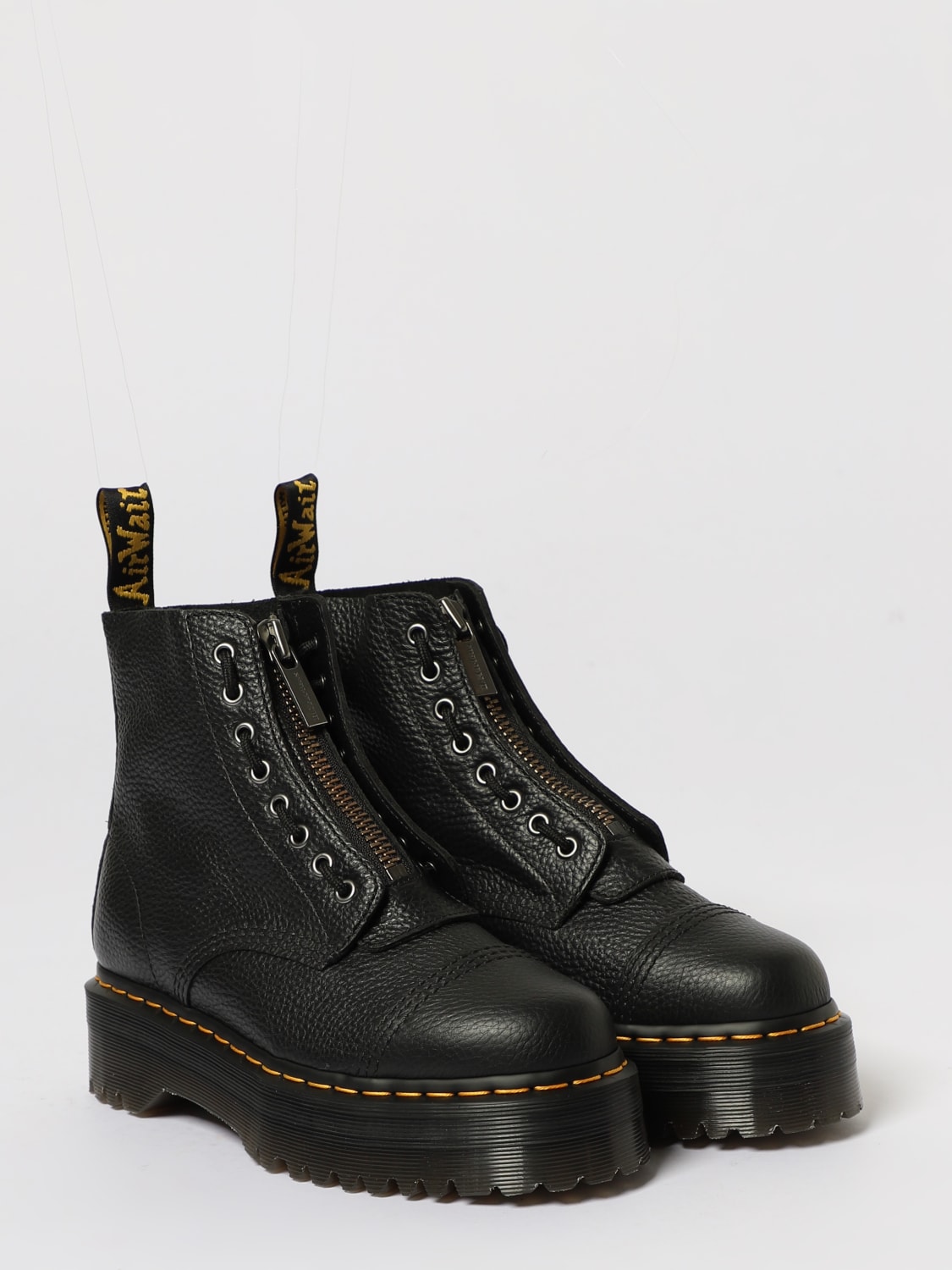 DR. MARTENS BOOTS: Shoes woman Dr. Martens, Black - Img 2