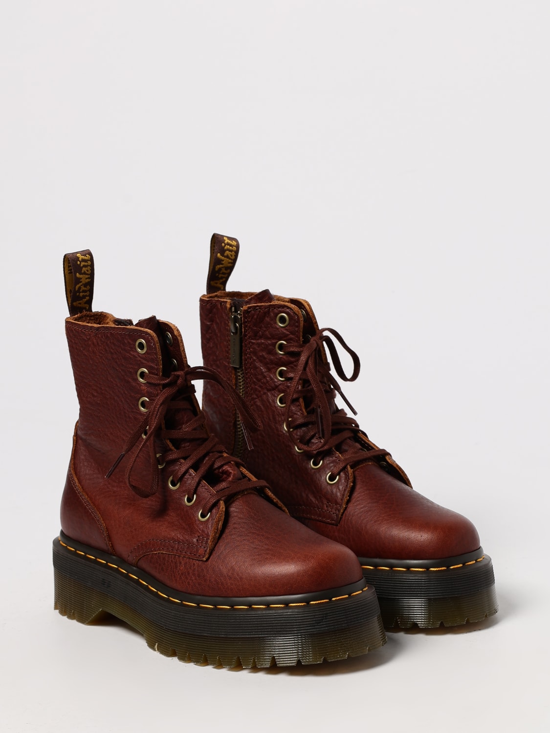DR. MARTENS BOOTS: Shoes woman Dr. Martens, Leather - Img 2