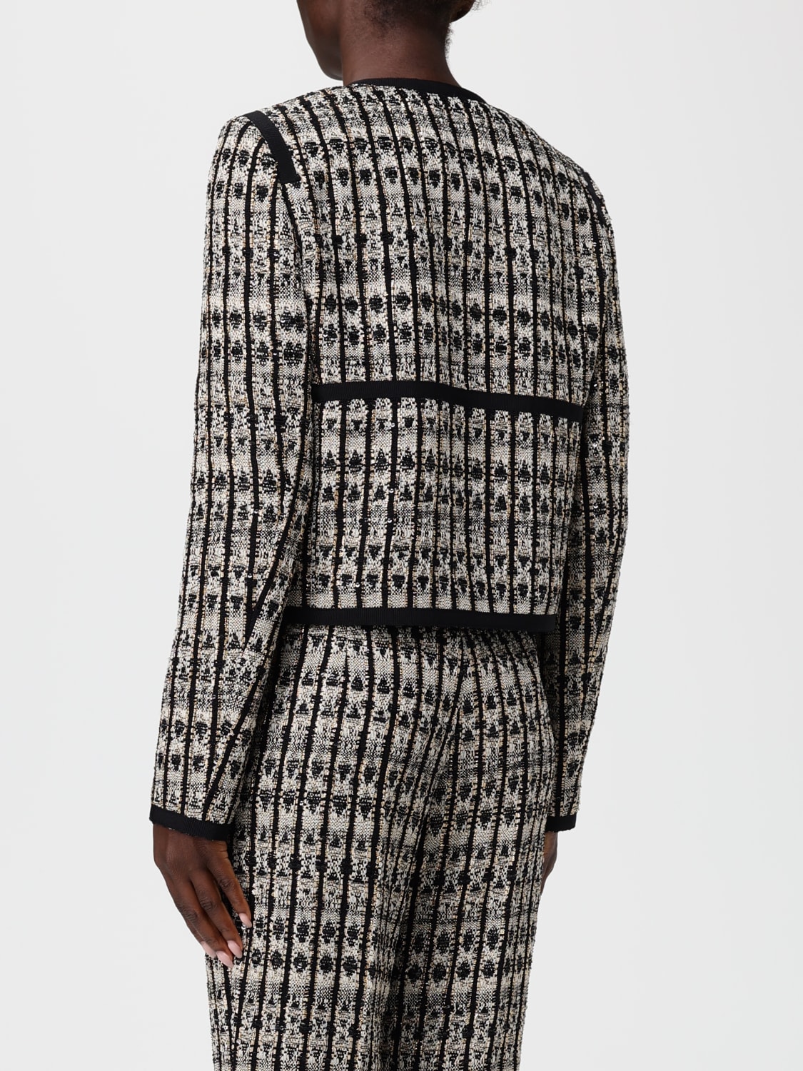 GIAMBATTISTA VALLI JACKET: Giambattista Valli bouclé jacket, Black - Img 3