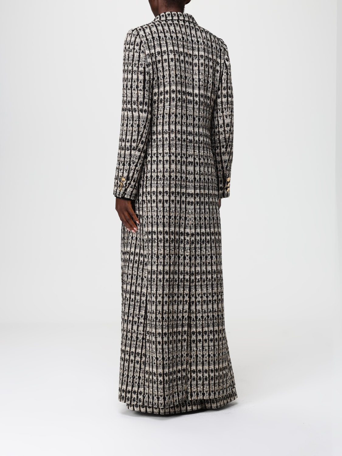 GIAMBATTISTA VALLI COAT: Coat woman Giambattista Valli, Black - Img 3