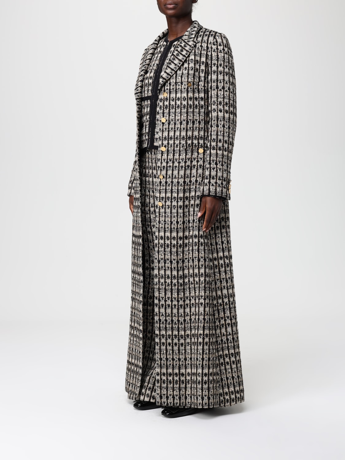 GIAMBATTISTA VALLI COAT: Coat woman Giambattista Valli, Black - Img 4