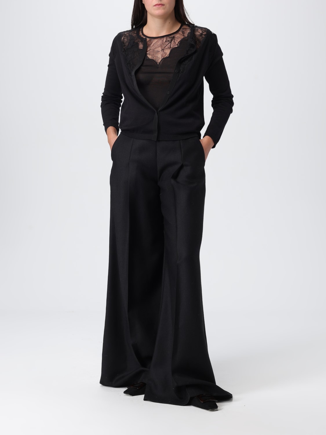 GIAMBATTISTA VALLI PANTS: Pants woman Giambattista Valli, Black - Img 2