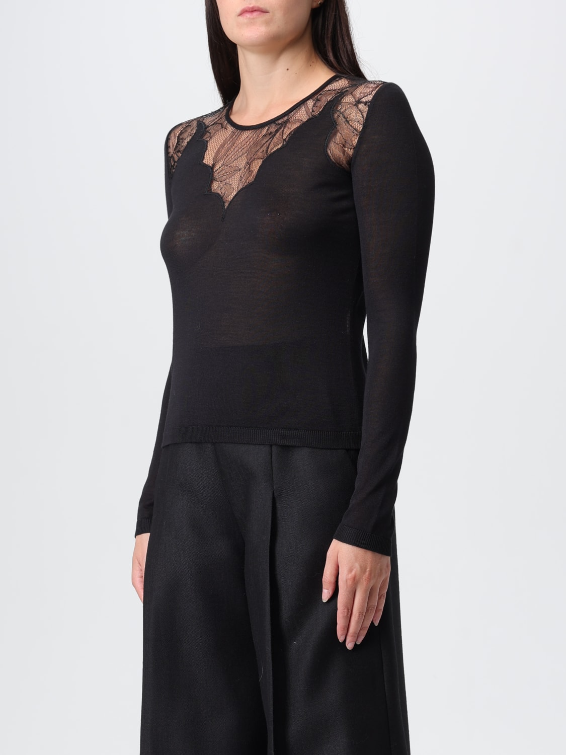 GIAMBATTISTA VALLI TOP: Top mujer Giambattista Valli, Negro - Img 4