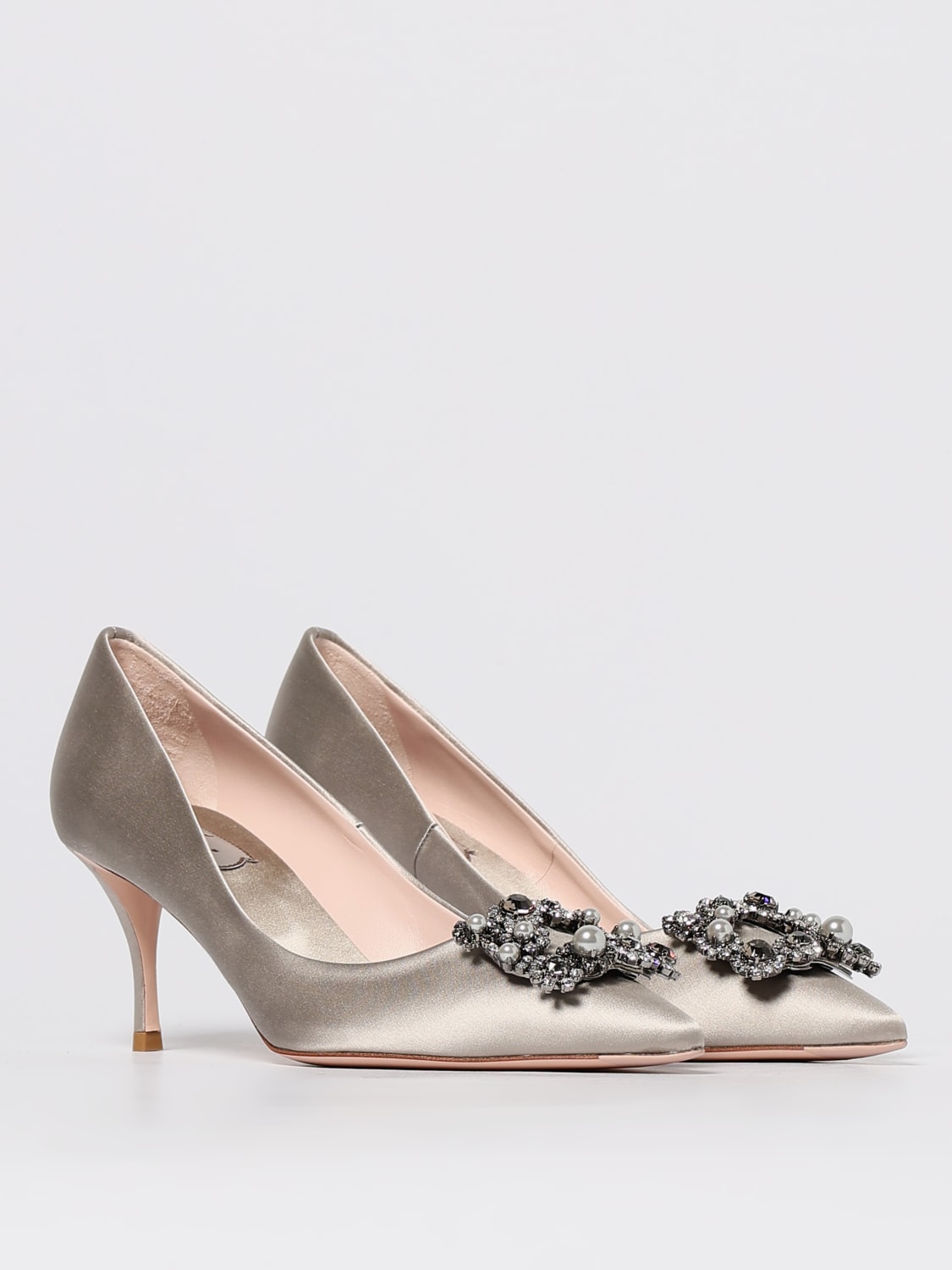 ROGER VIVIER PUMP: Shoes woman Roger Vivier, Grey - Img 2