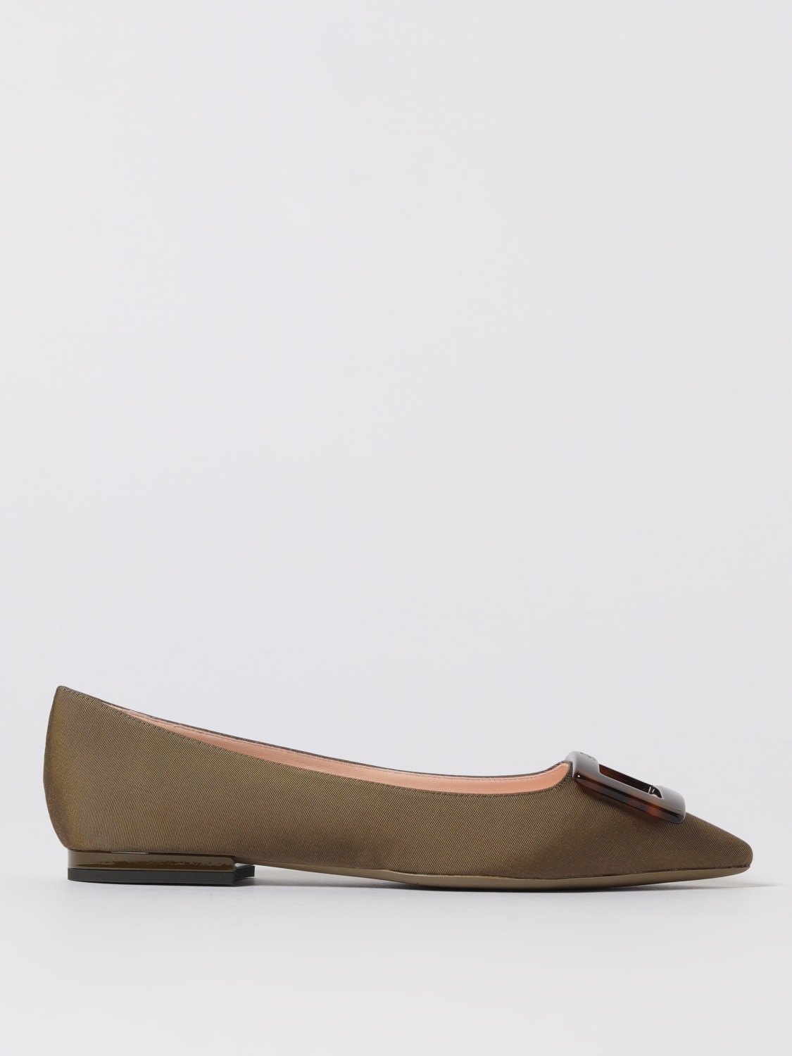 ROGER VIVIER BALLERINAS: Schuhe damen Roger Vivier, Military - Img 1