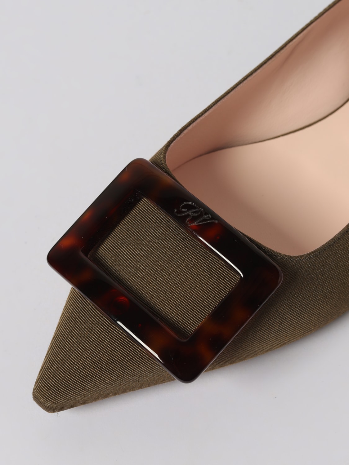 ROGER VIVIER BALLERINAS: Schuhe damen Roger Vivier, Military - Img 4