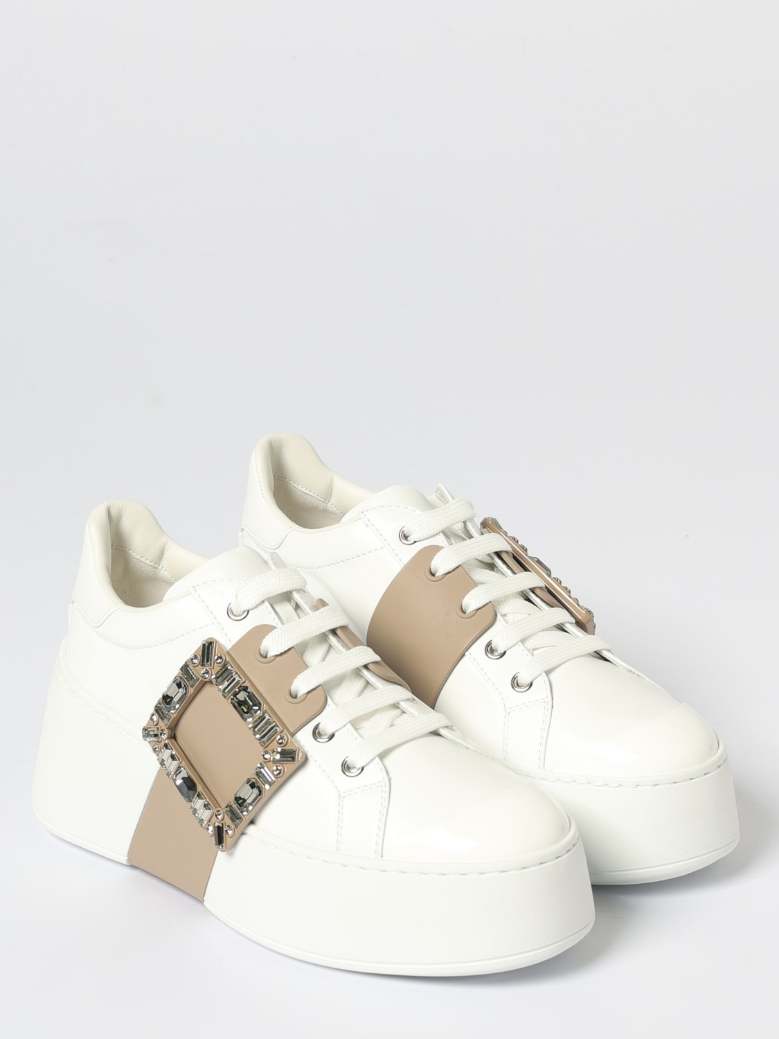 ROGER VIVIER 스니커즈: 스니커즈 여성 Roger Vivier, 도브 그레이 - Img 2