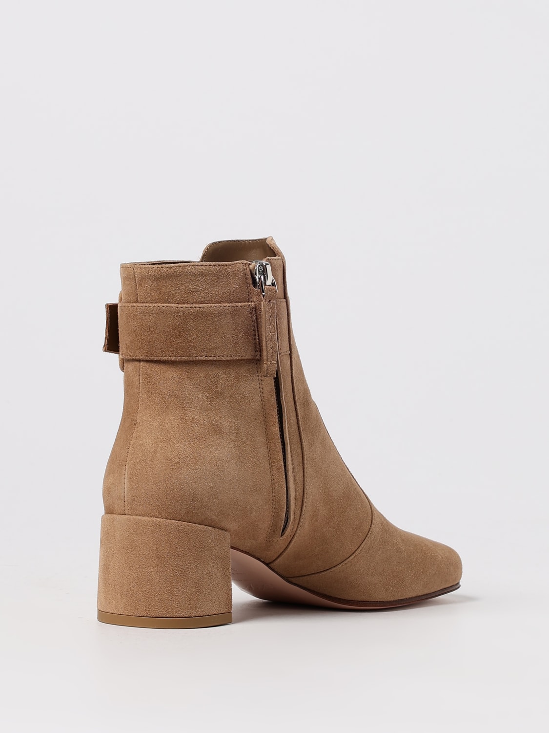 ROGER VIVIER STIVALI: Stivaletto Tres Vivier Roger Vivier in camoscio , Tabacco - Img 3