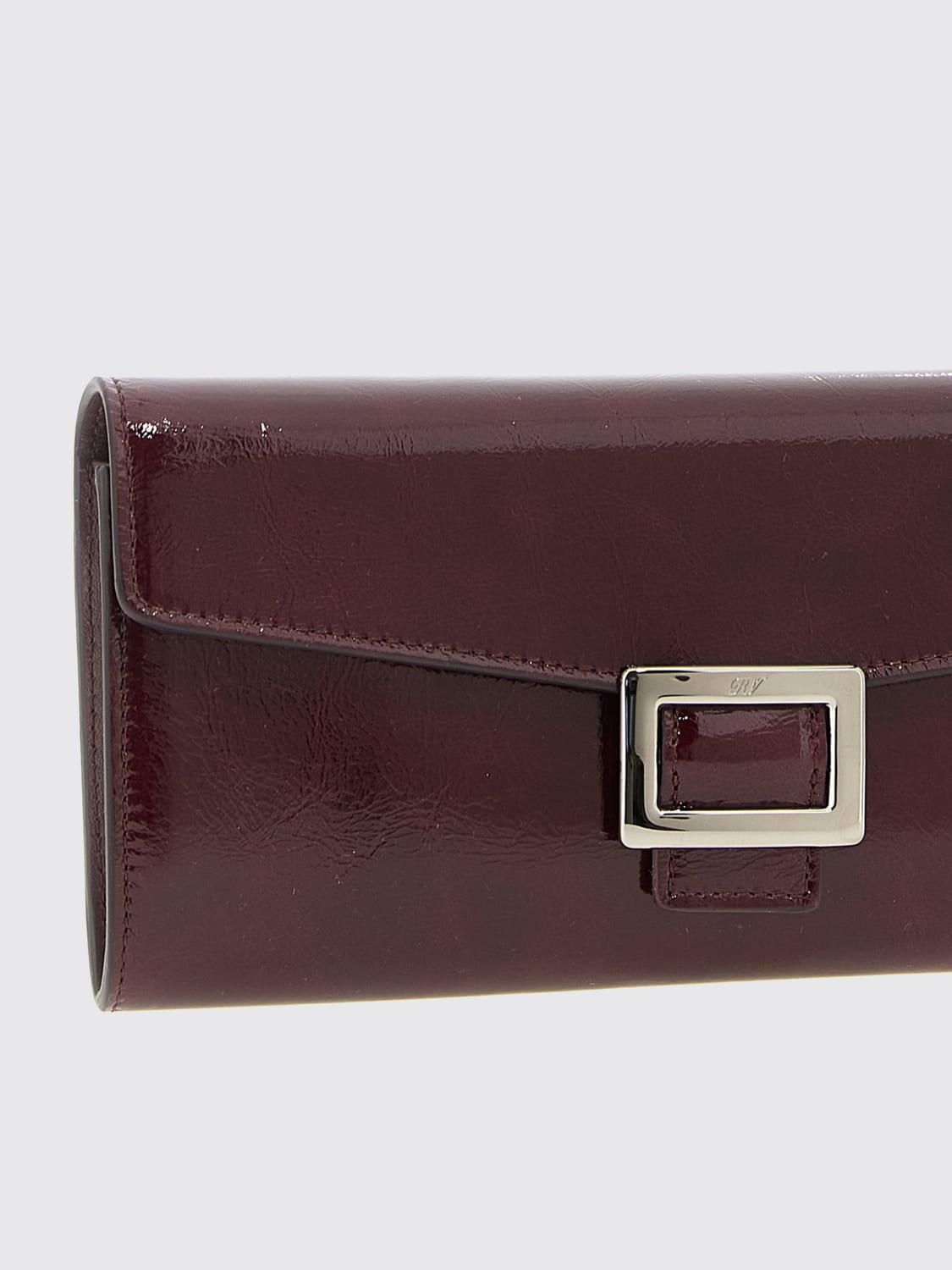 ROGER VIVIER CLUTCH: Bolso de hombro mujer Roger Vivier, Granate - Img 3