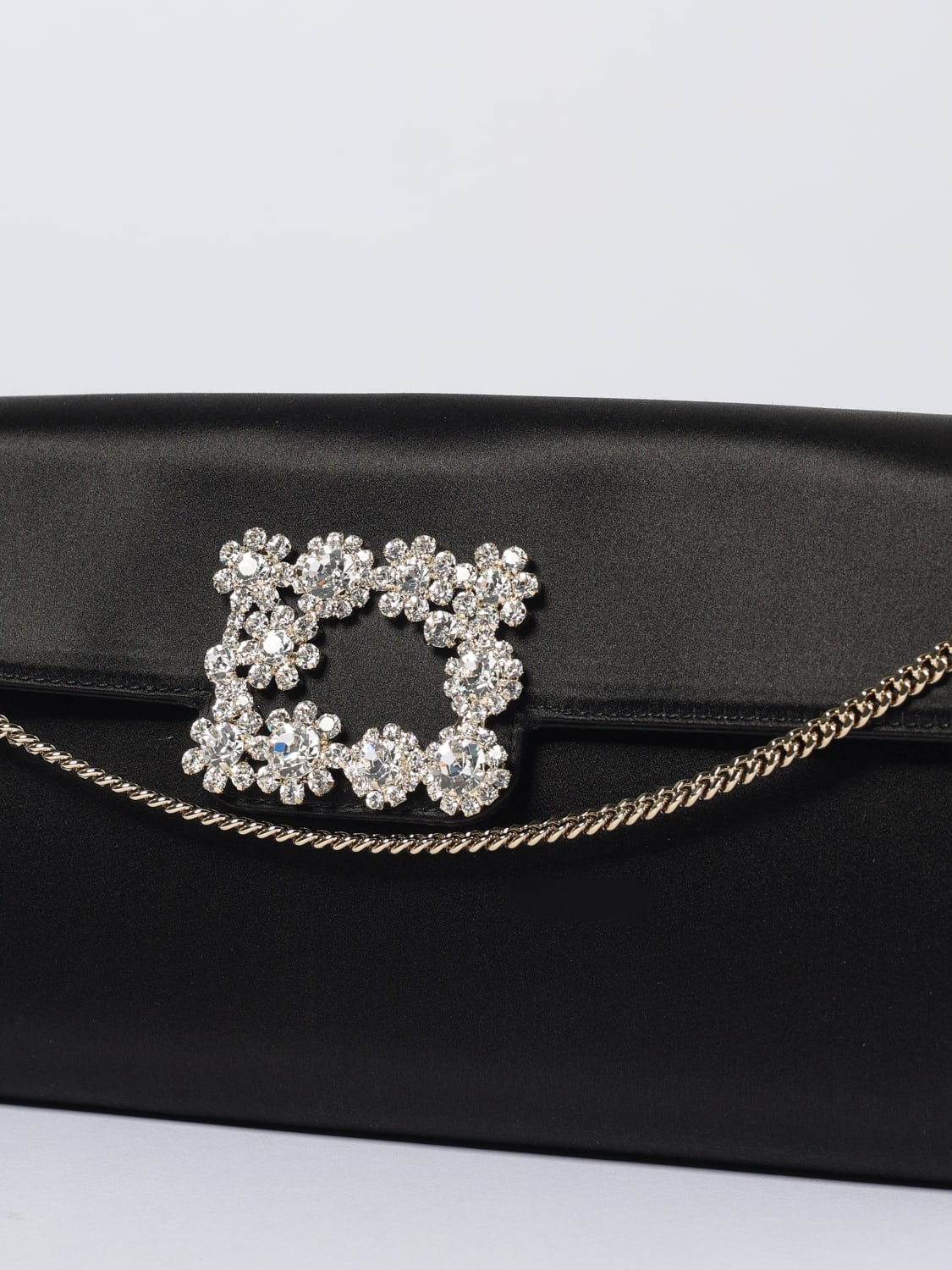 ROGER VIVIER CLUTCH: Shoulder bag woman Roger Vivier, Black - Img 3