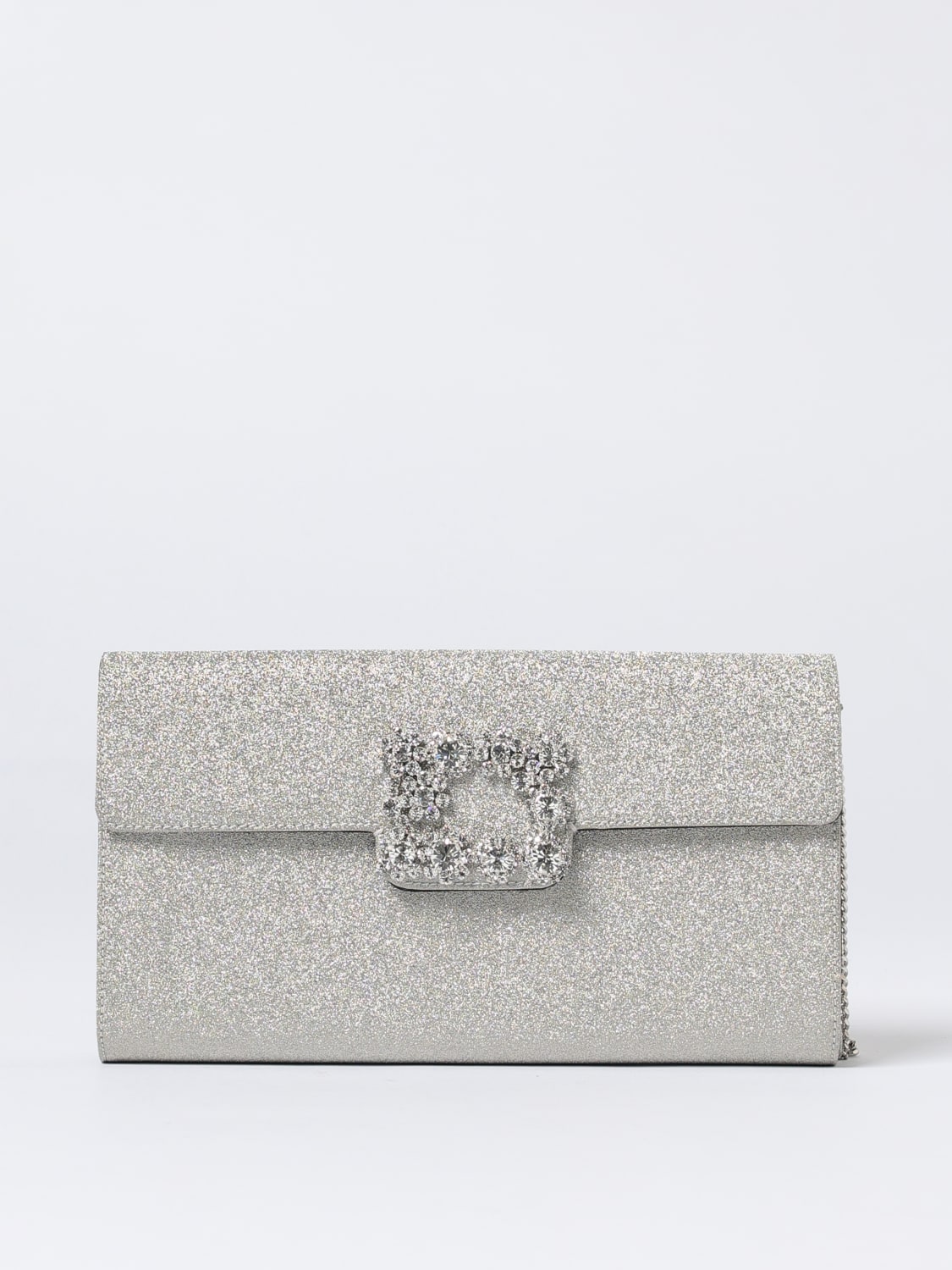 ROGER VIVIER CLUTCH: Shoulder bag woman Roger Vivier, Silver - Img 1