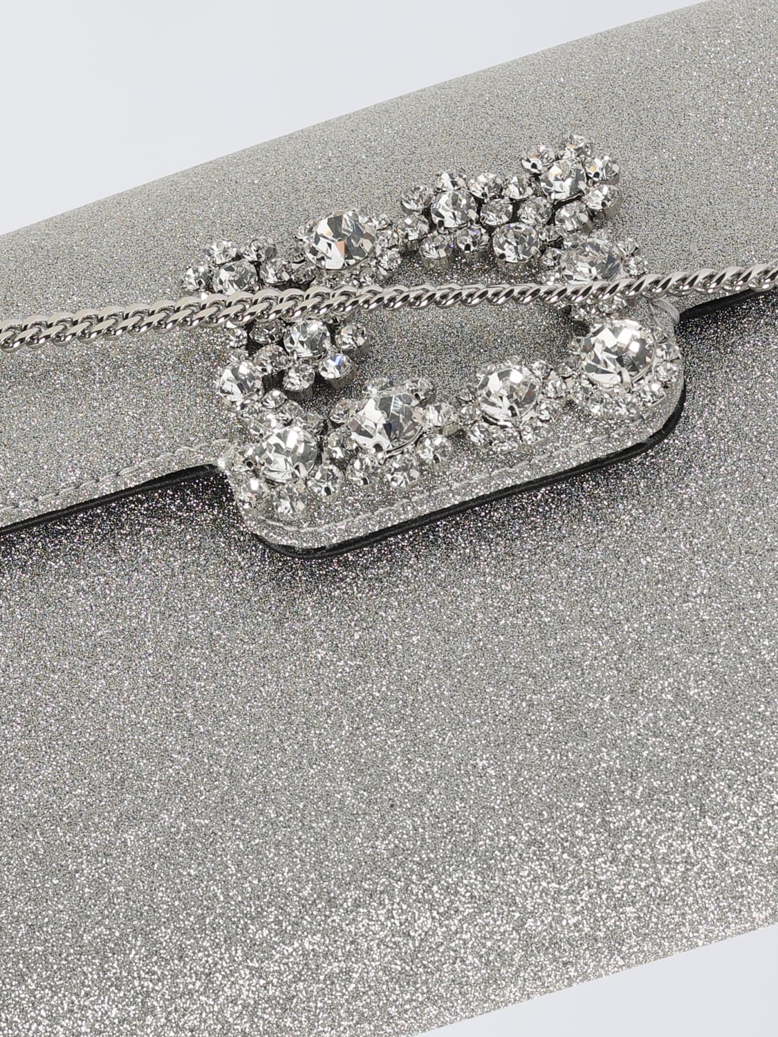 ROGER VIVIER CLUTCH: Shoulder bag woman Roger Vivier, Silver - Img 3