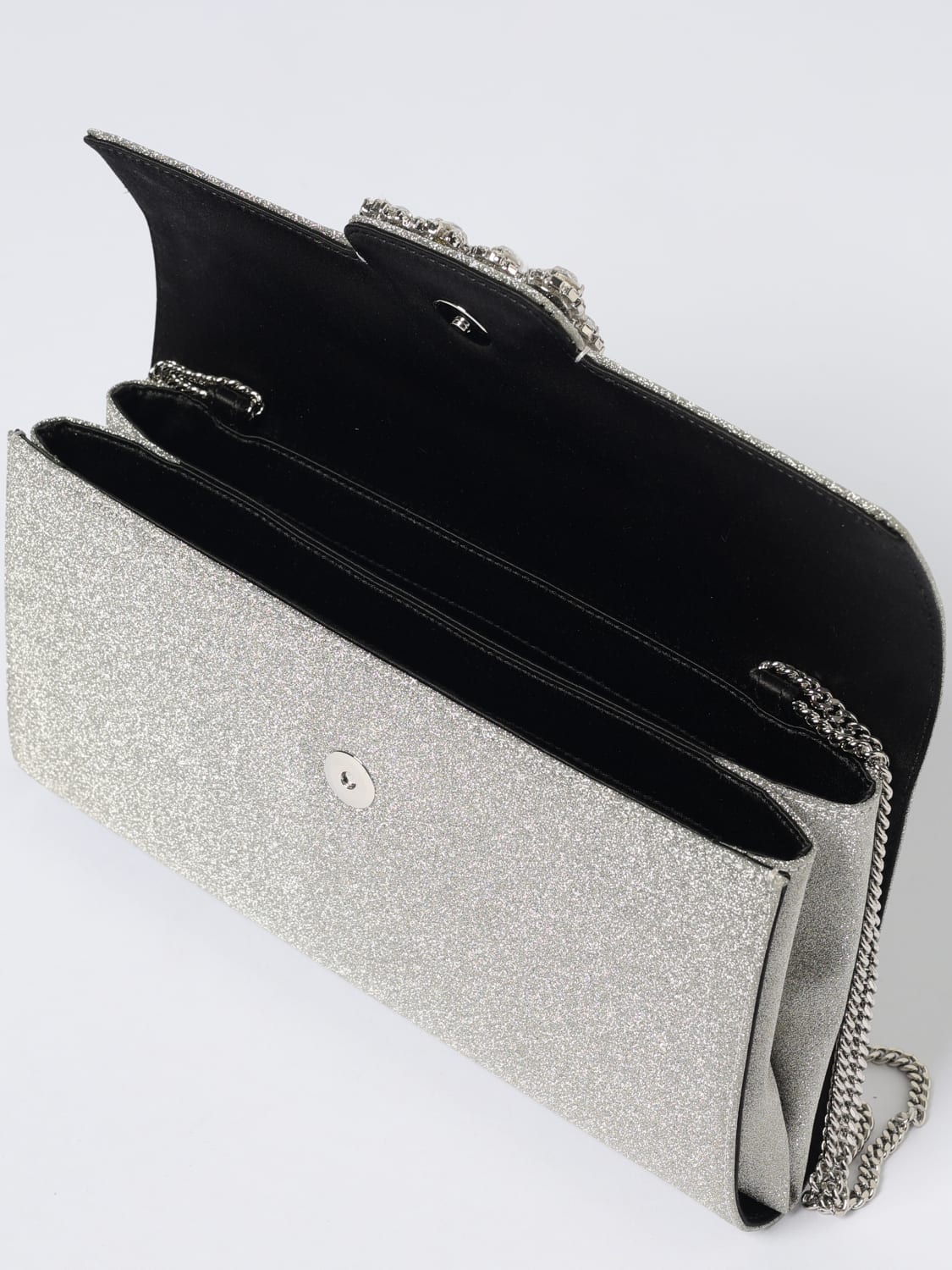 ROGER VIVIER CLUTCH: Shoulder bag woman Roger Vivier, Silver - Img 4